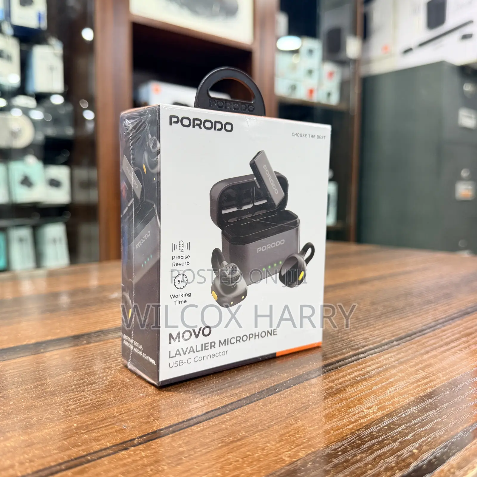 Porodo Movo Lavalier Microphone Type-C Connector