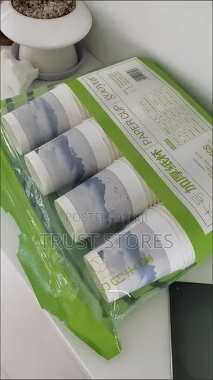 Disposable Paper Cups 12oz, 60,000 for 500 PCS