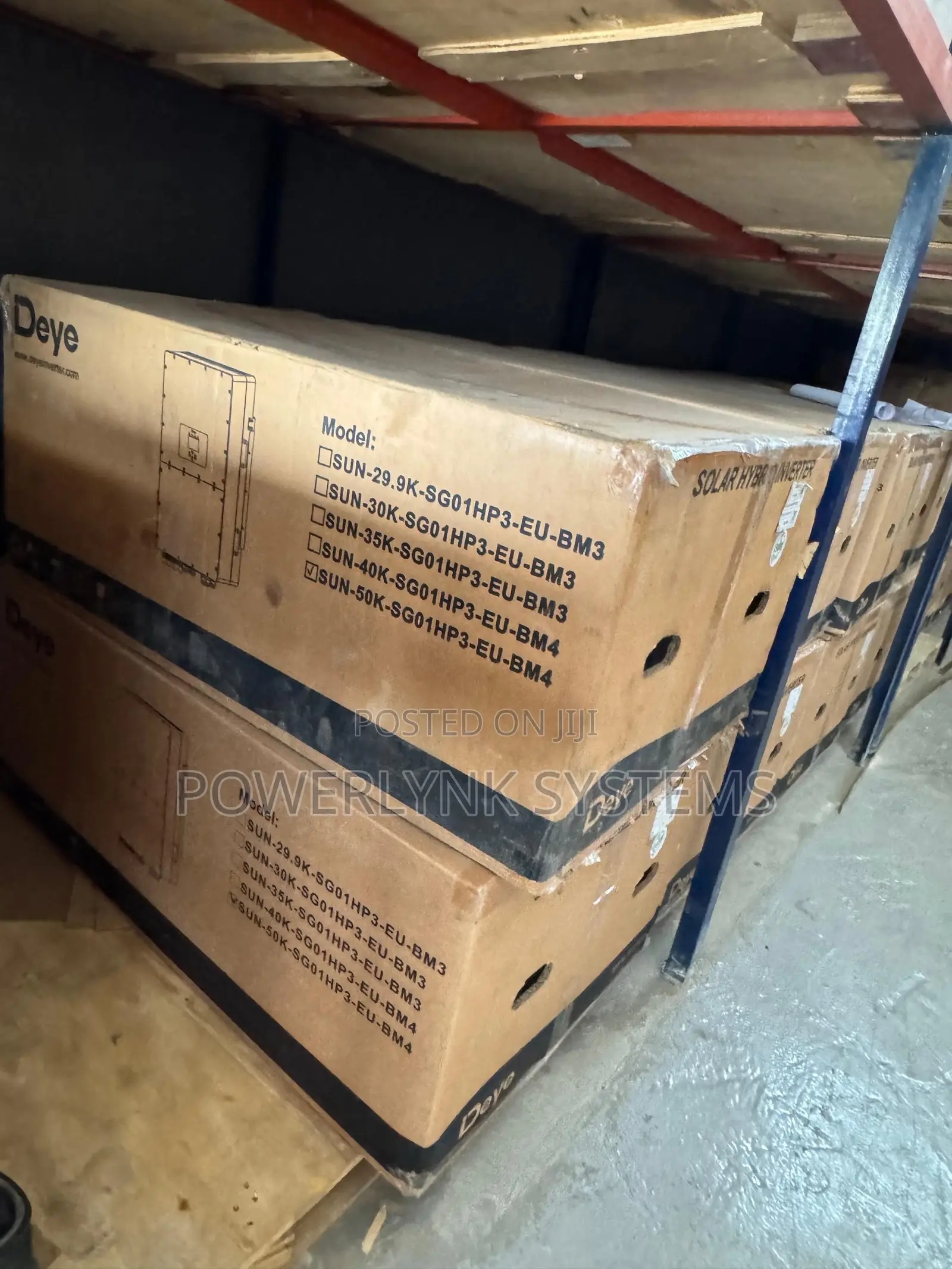 Deye 50KW Hybrid High Voltage Inverter