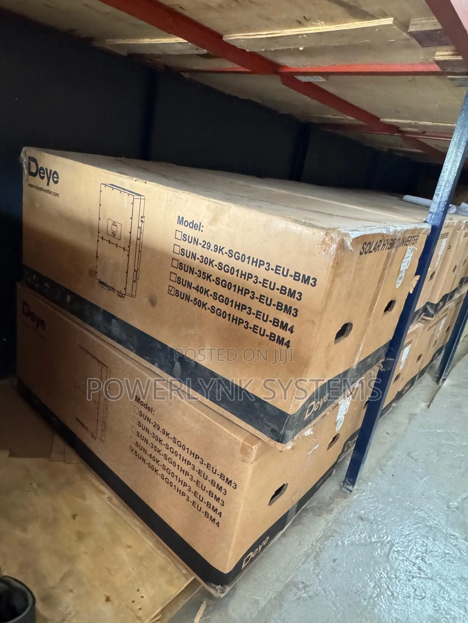 Deye 50KW Hybrid High Voltage Inverter