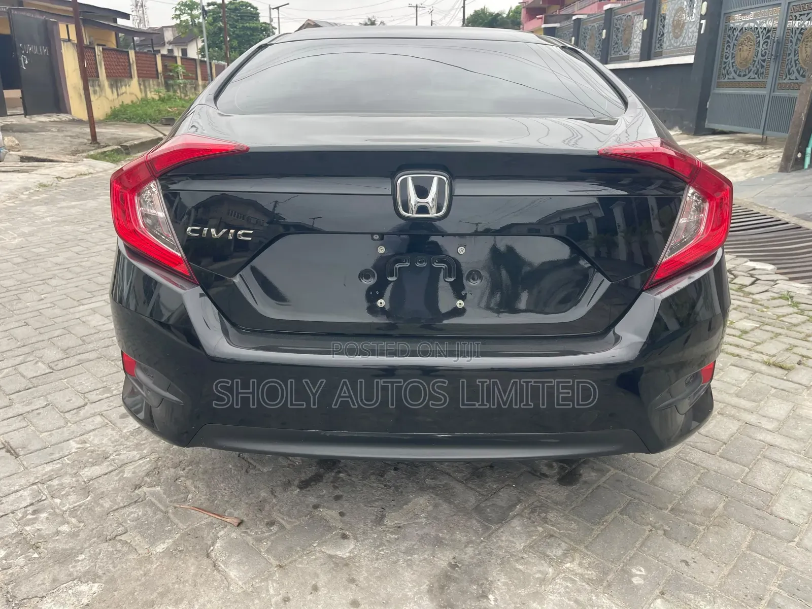 Honda Civic EX-L 4dr Sedan (1.5L 4cyl) 2017 Black