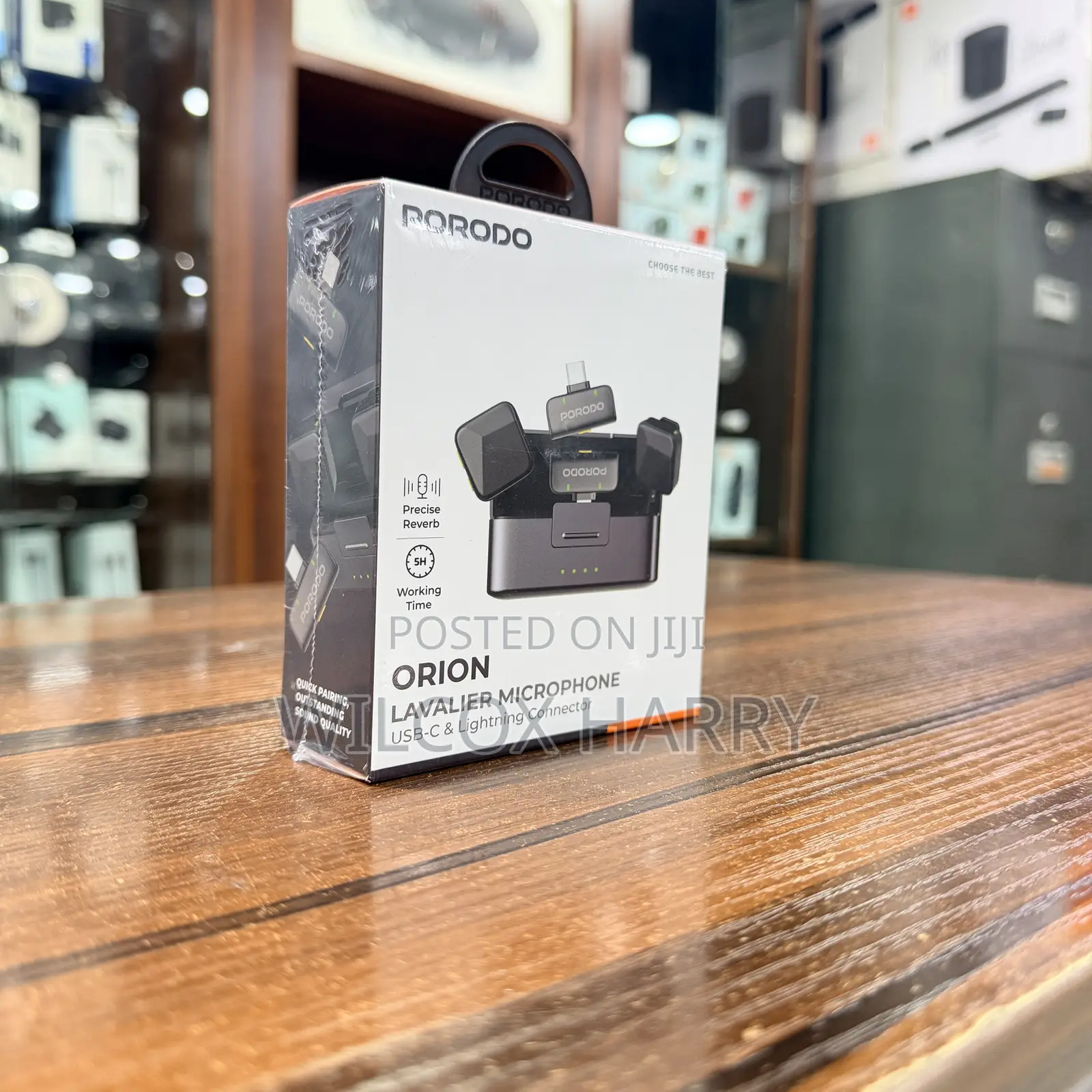 Porodo Orion Lavalier Microphone Type-C & Lightning