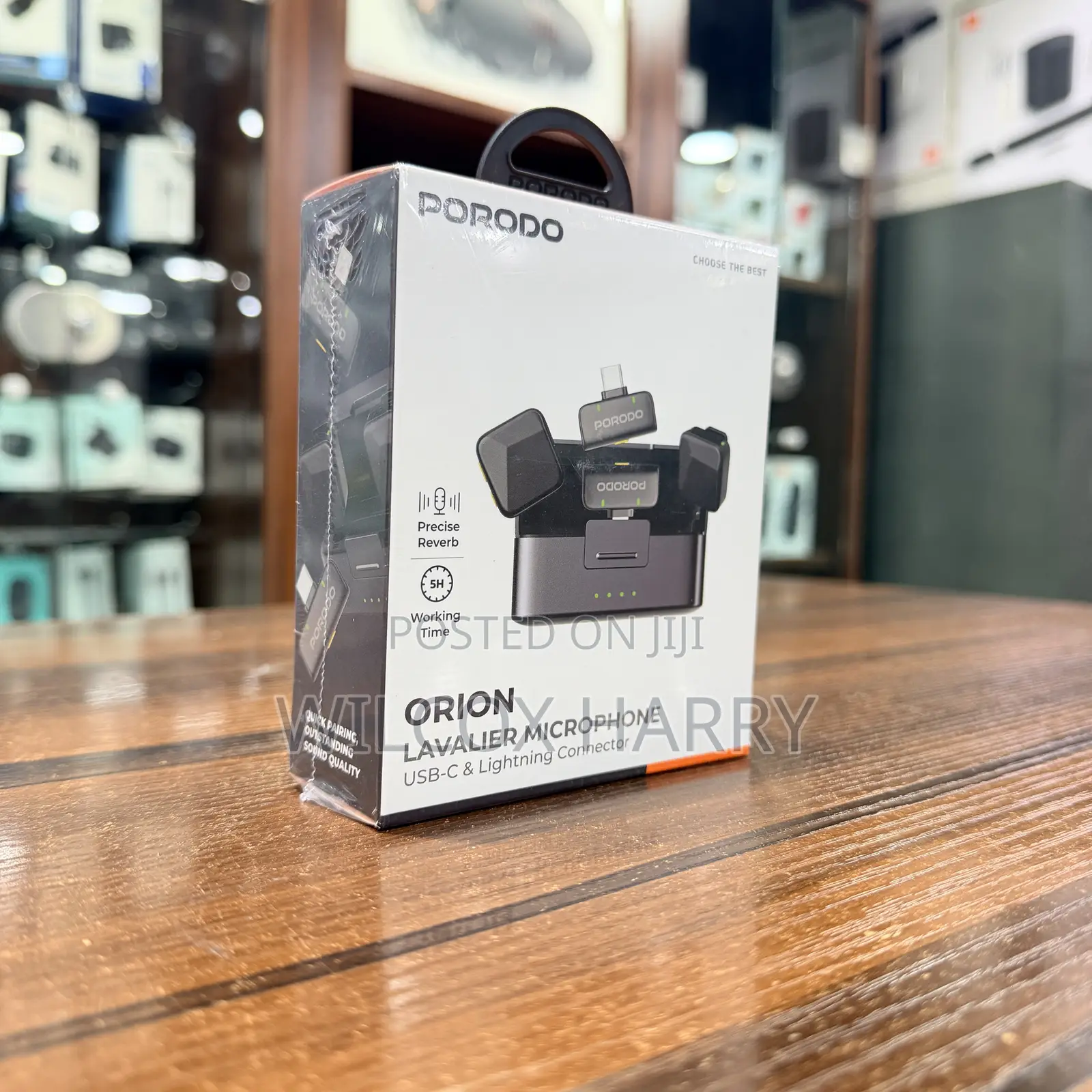 Porodo Orion Lavalier Microphone Type-C & Lightning