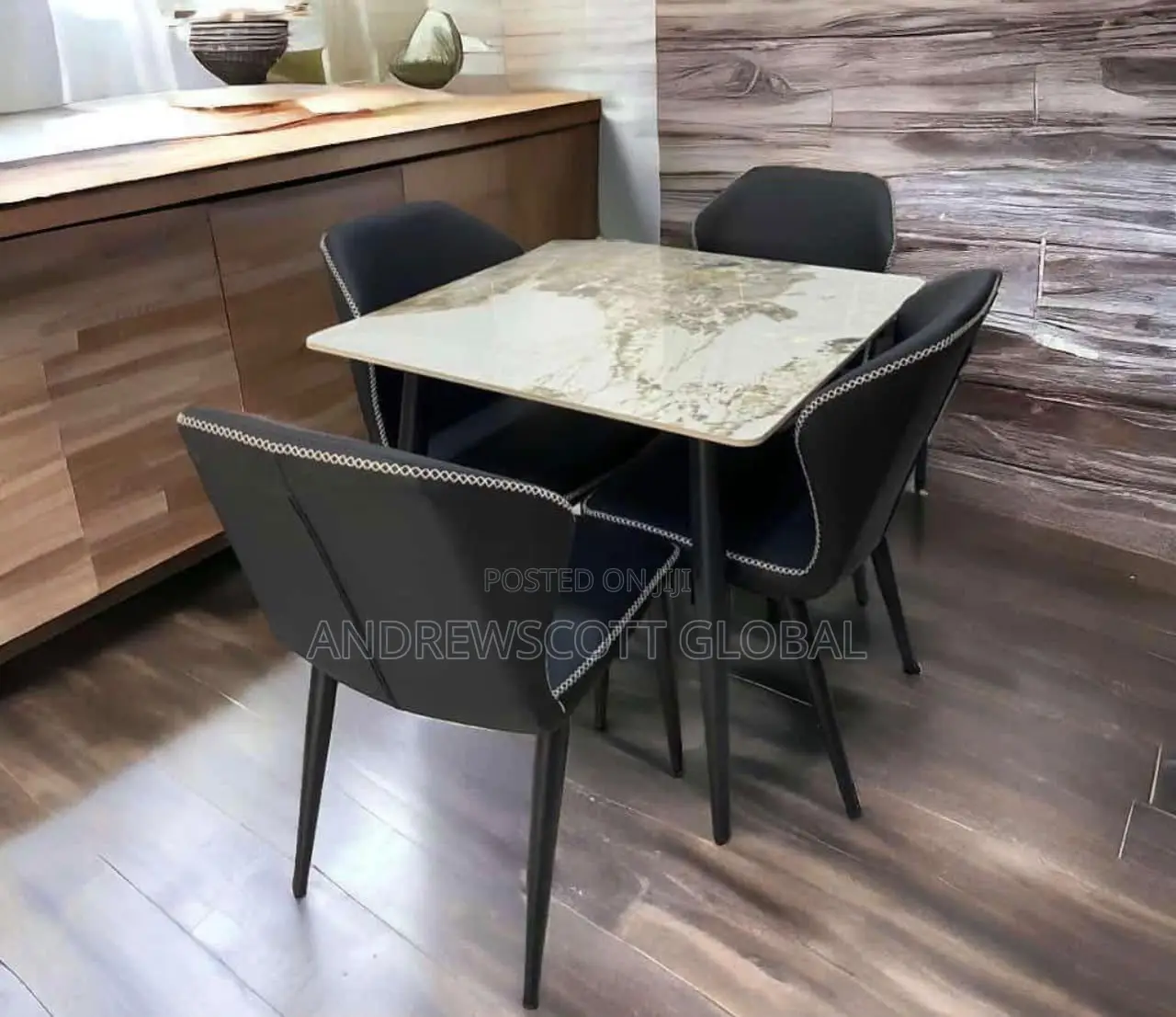 Brand New & Imported Marble Dining by 4