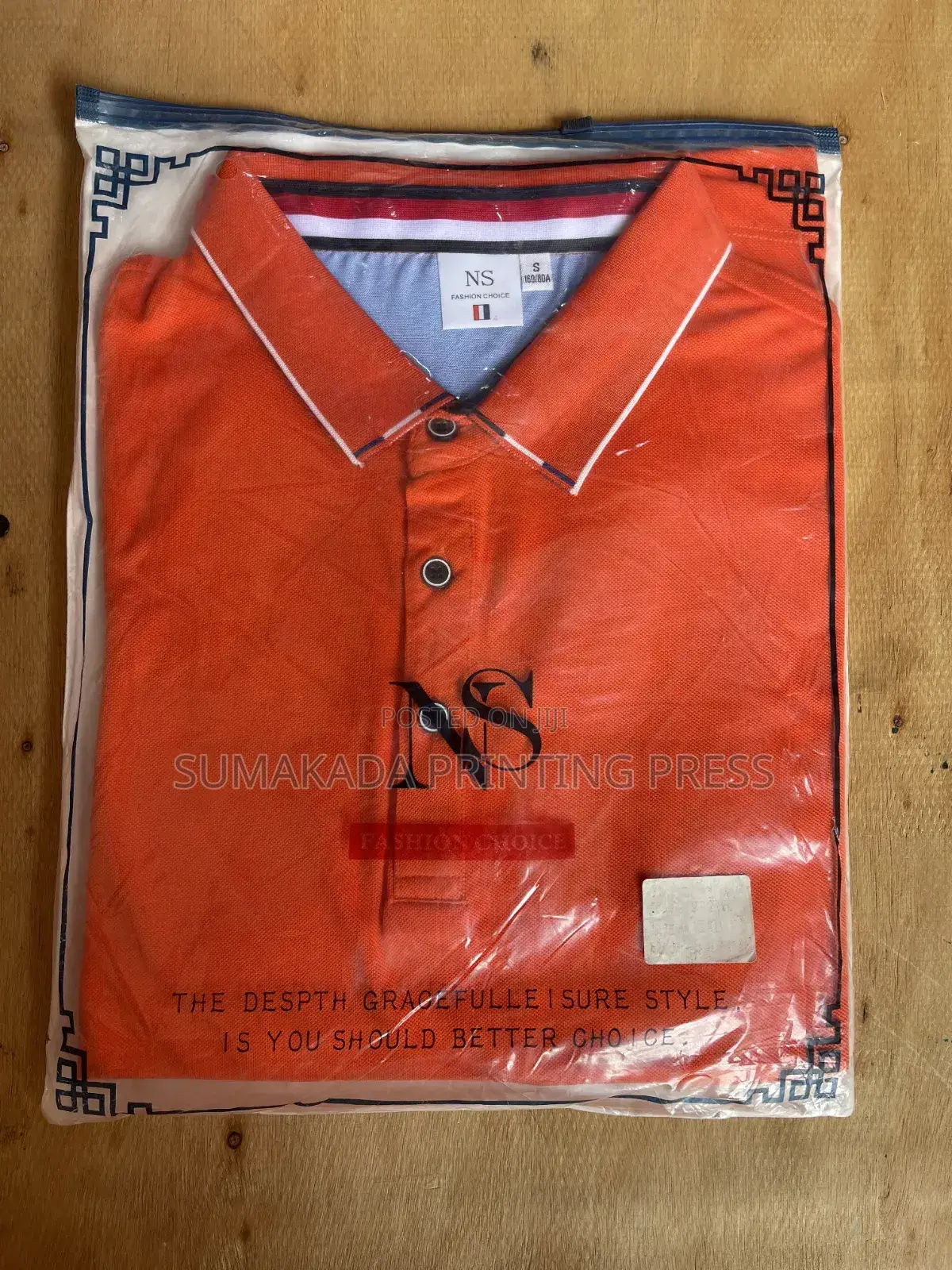 FENSHANG Premium Adult Polo Shirt | Contrast Striped Collar