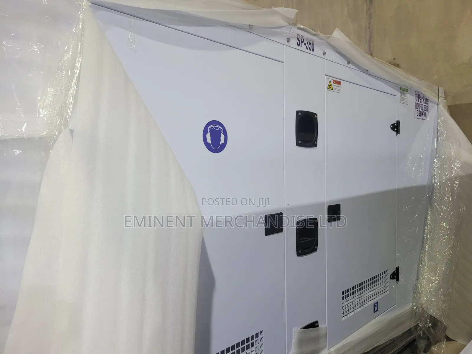 High Capacity Perkins Soundproof Diesel Lister 350kva