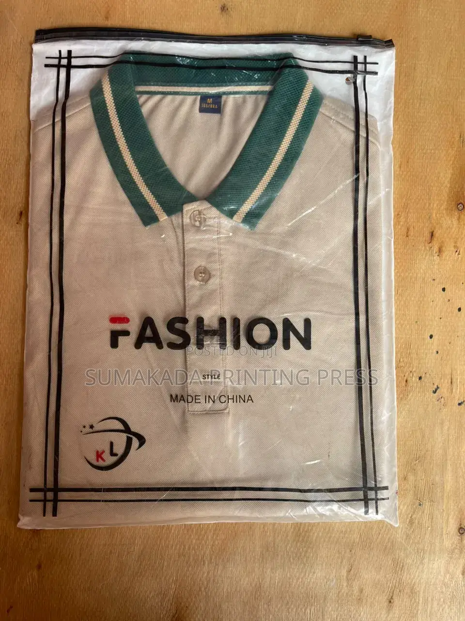 FENSHANG Premium Adult Polo Shirt | Contrast Striped Collar