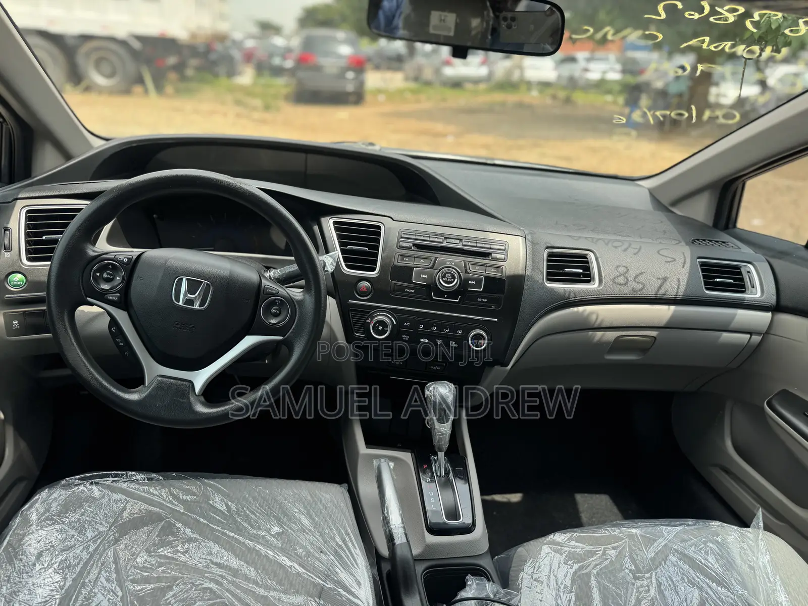 Honda Civic Sedan EX 2013 Gray