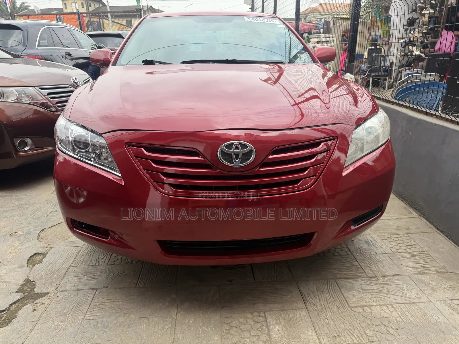 Toyota Camry LE 4dr Sedan (2.4L 4cyl 5A) 2008 Red