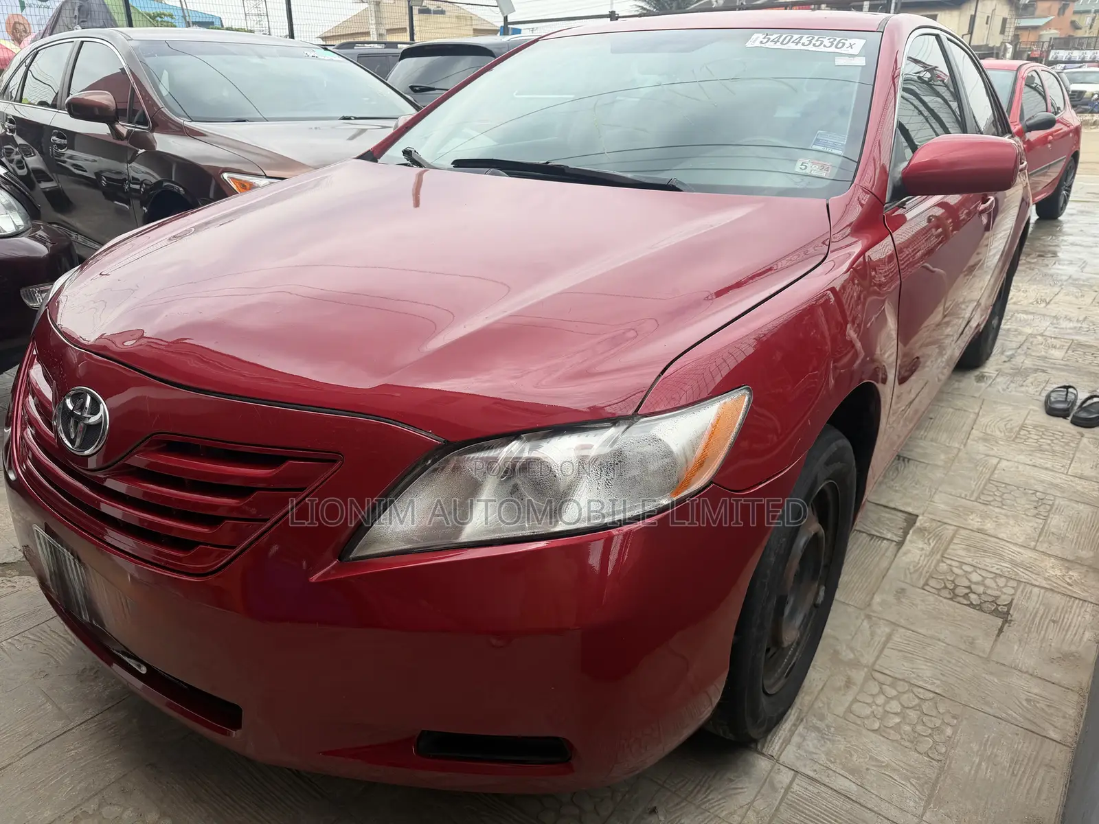 Toyota Camry LE 4dr Sedan (2.4L 4cyl 5A) 2008 Red