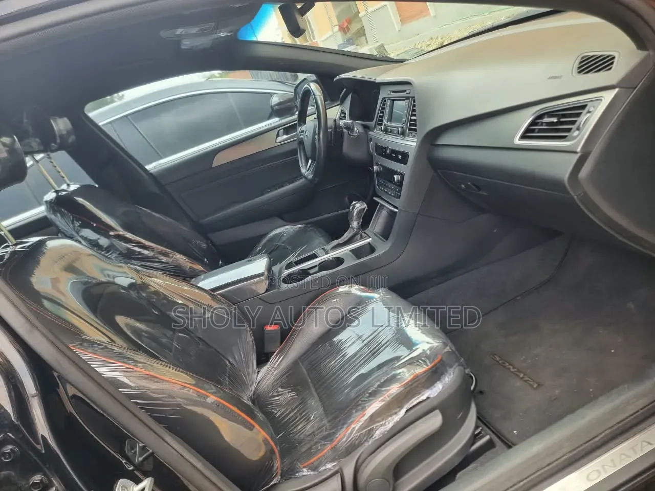 Hyundai Sonata Sport 2.0T Sedan FWD (2.0L 4cyl 6A) 2017 Black