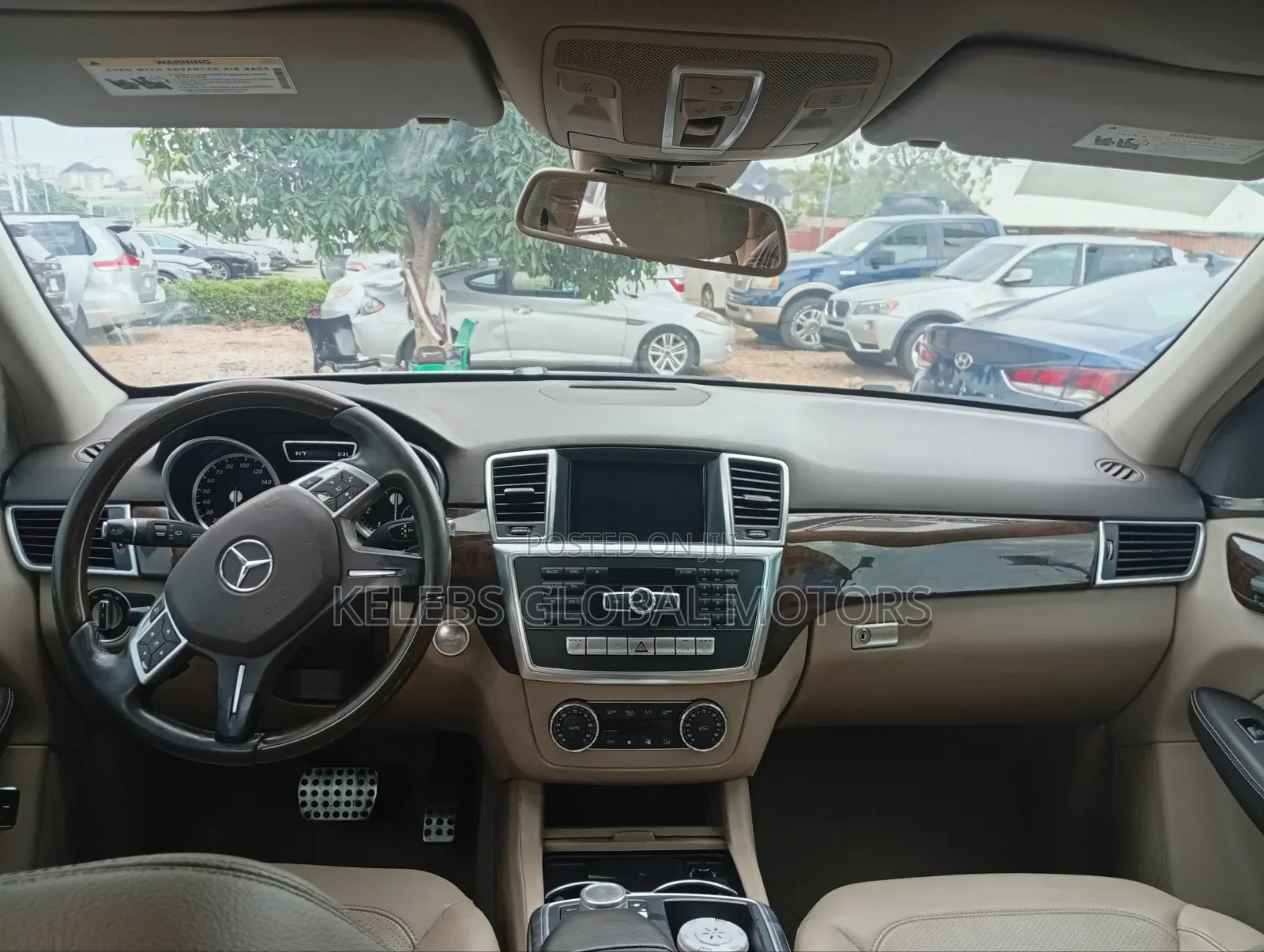 Mercedes-Benz M Class ML350 4dr SUV (3.5L 6cyl 7A) 2015 Beige