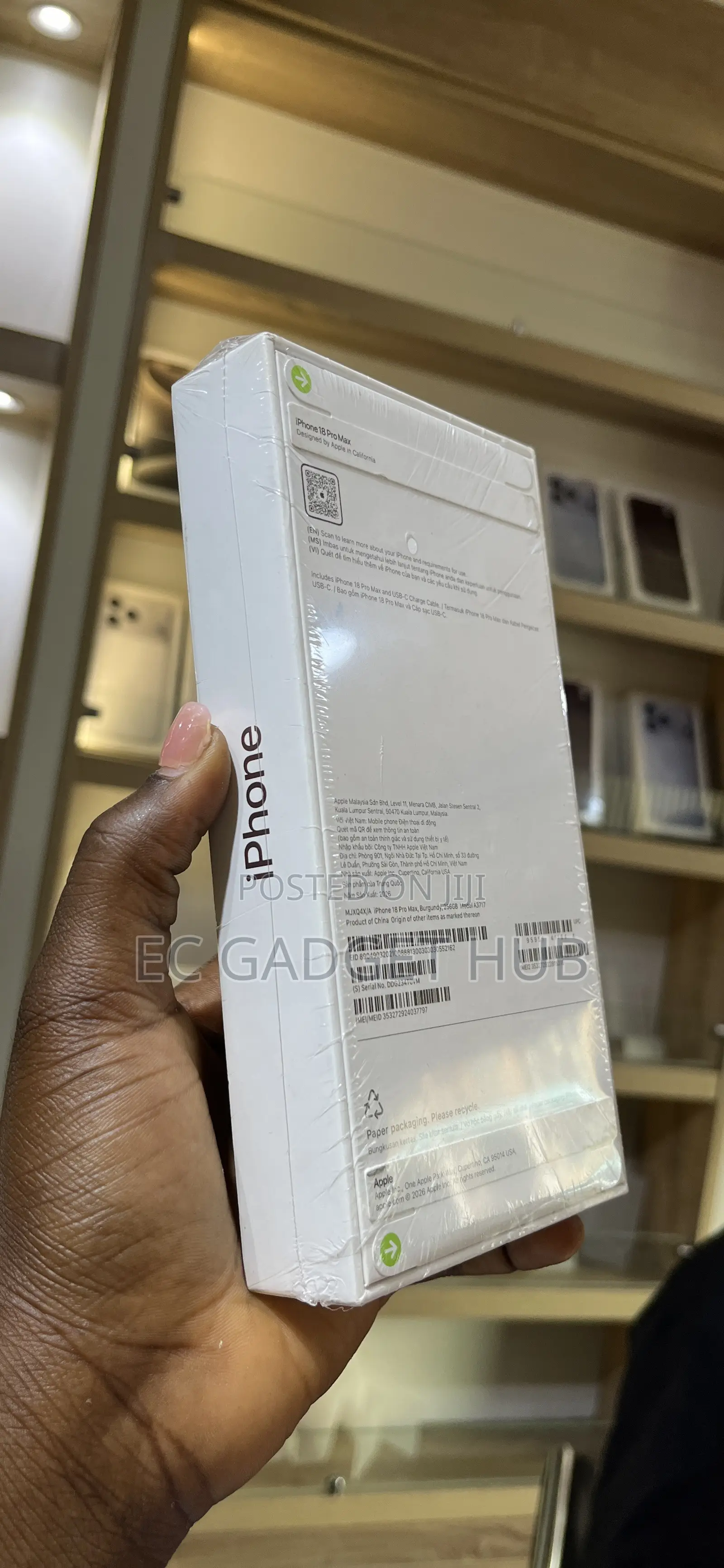New Apple iPhone 18 Pro Max 256 GB Red