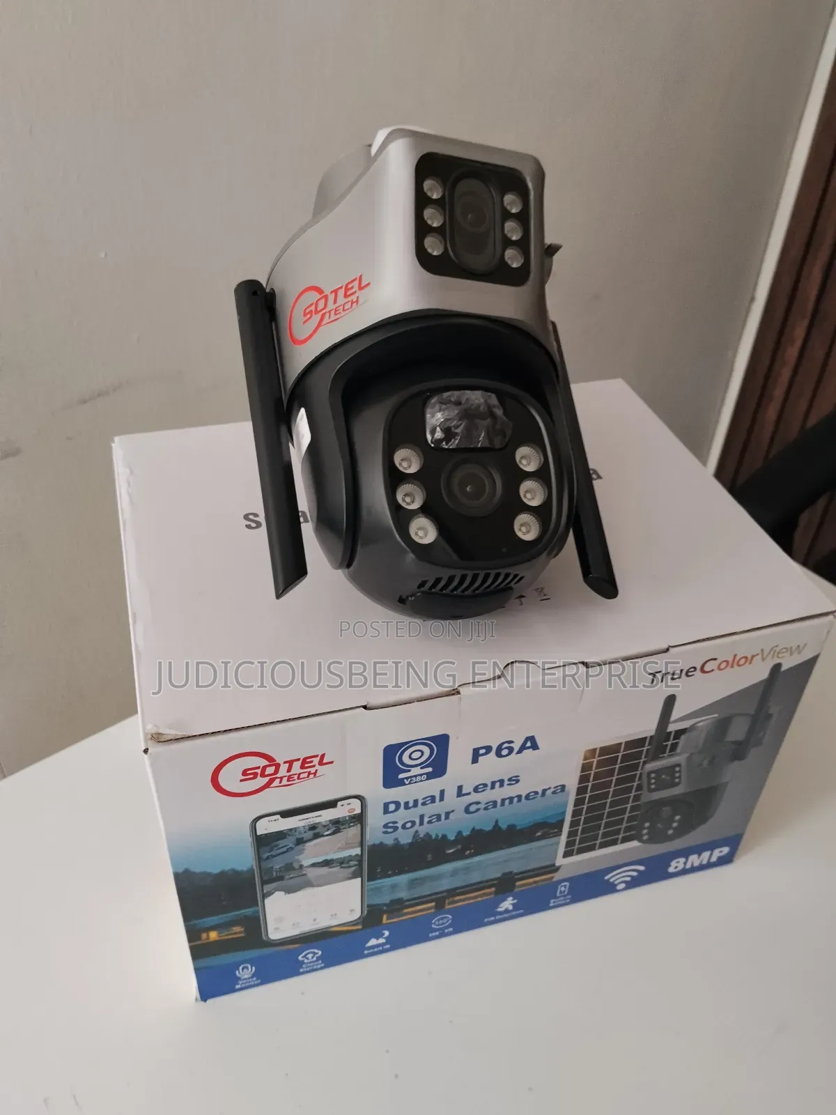 WiFi Dual Lens Solar PTZ Camera