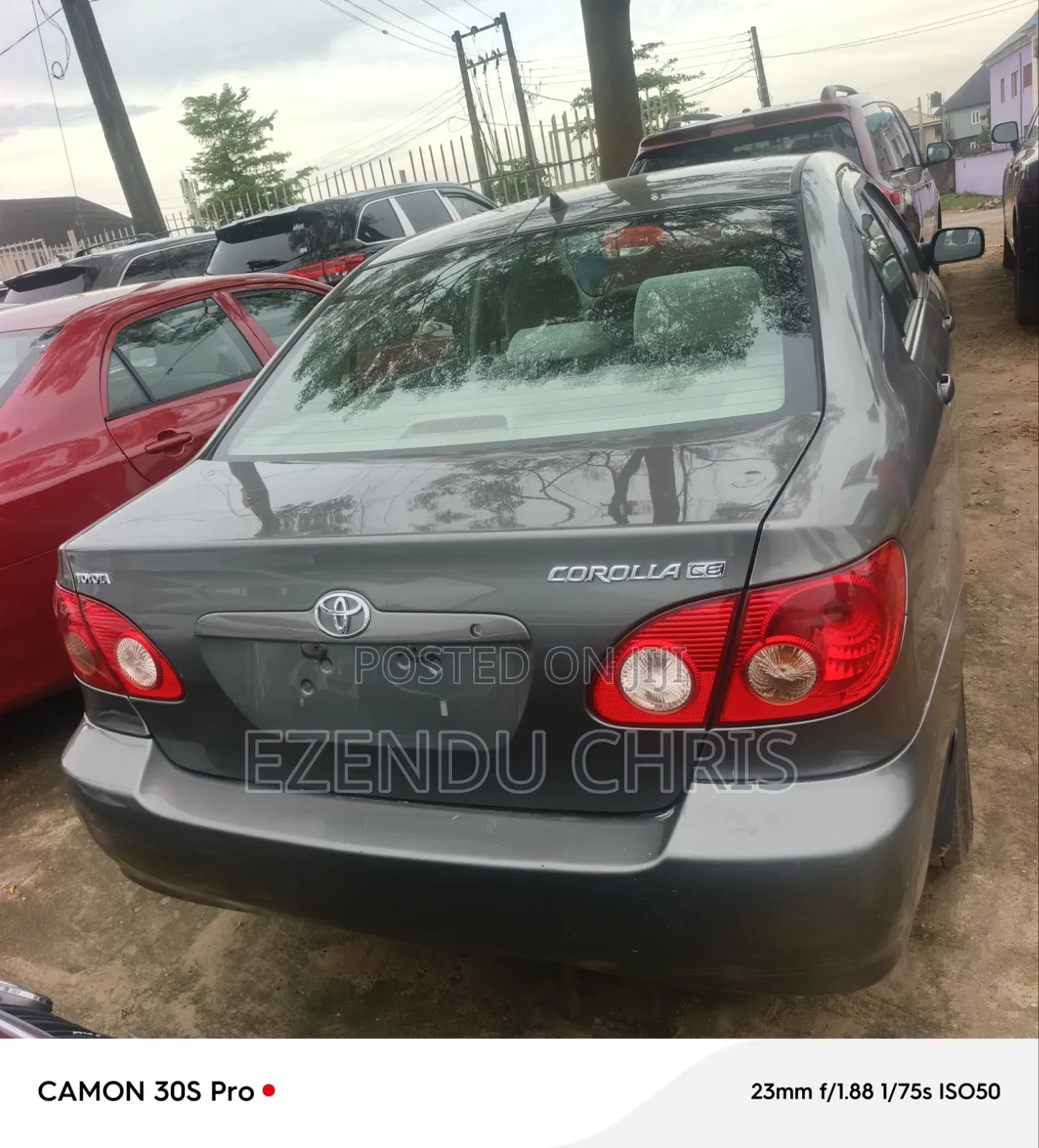 Toyota Corolla 2005 Gray