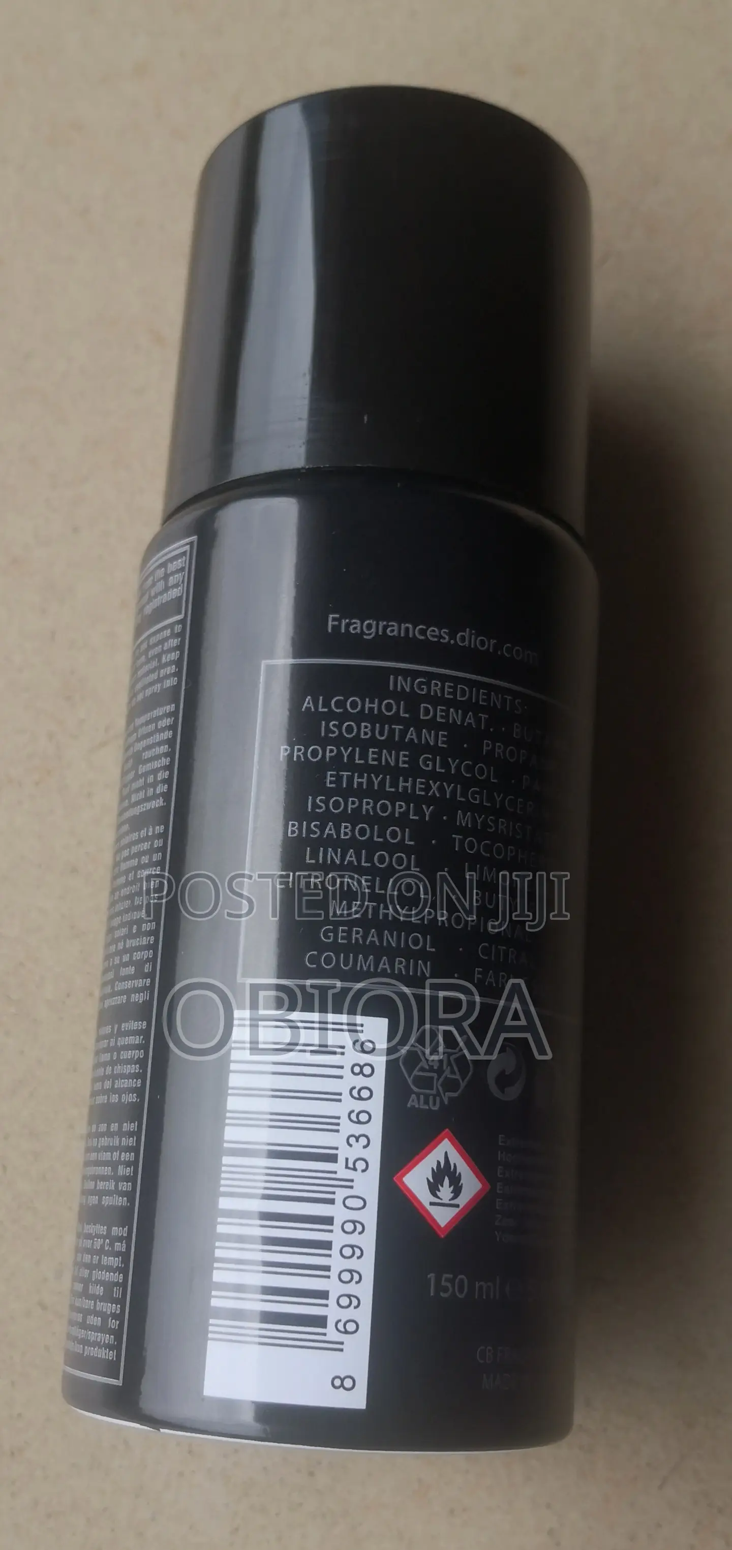 CB Dior Sauvage Deodorant Spray 150 Ml