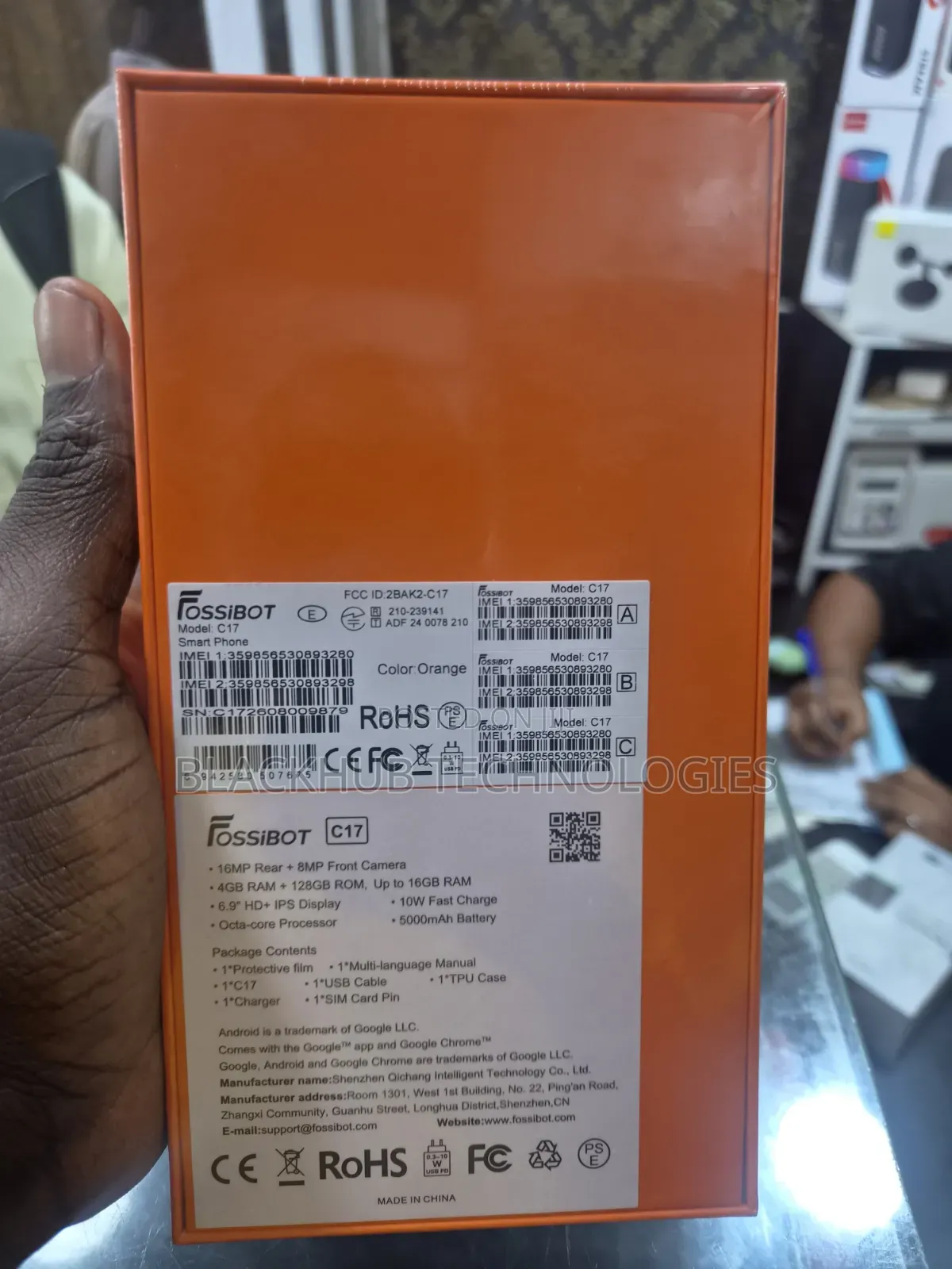New Fossibot S3 128 GB Orange