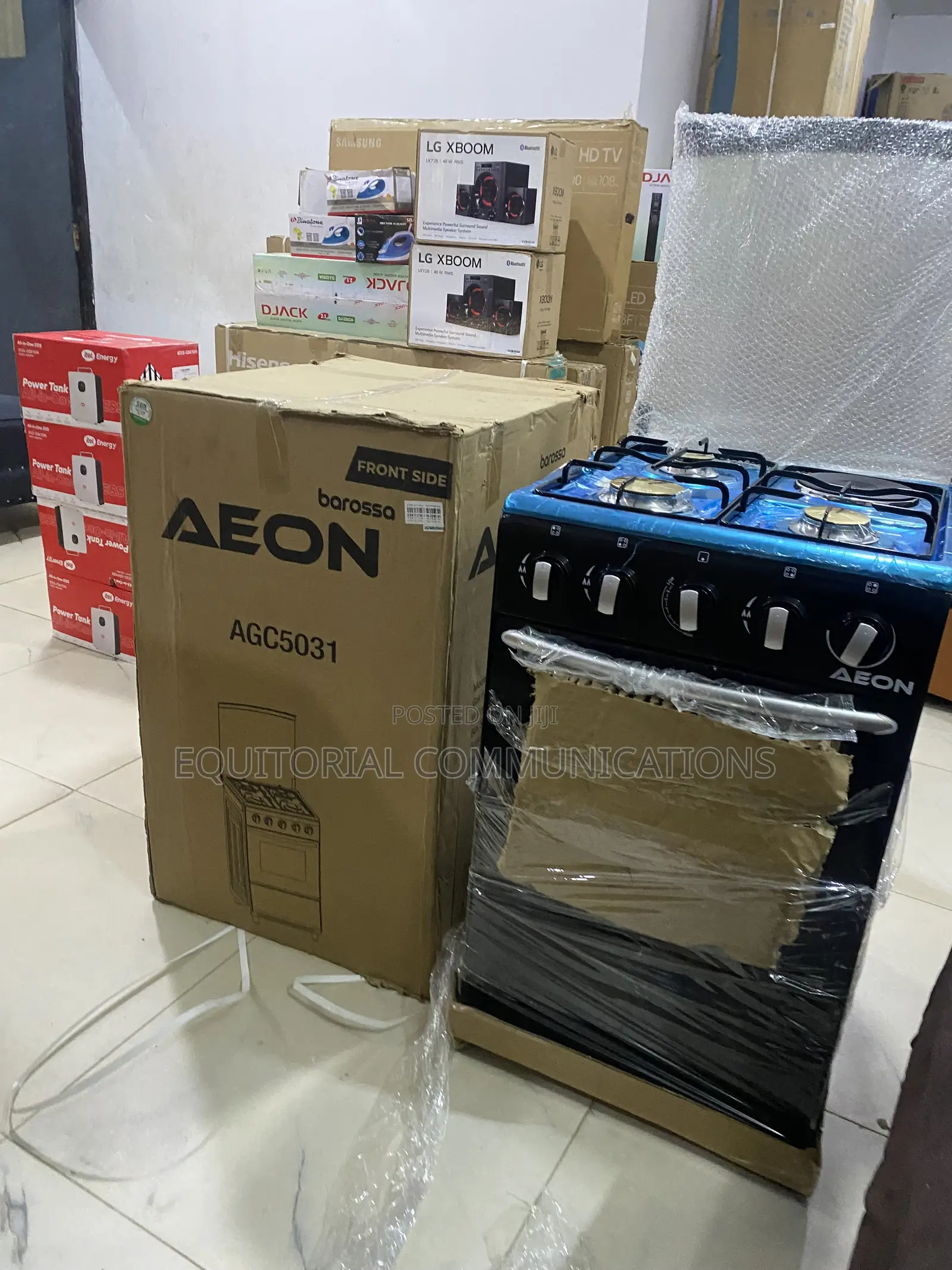 AEON 5050 AGC5031 Gas Cooker With 3+1 Burners and Oven