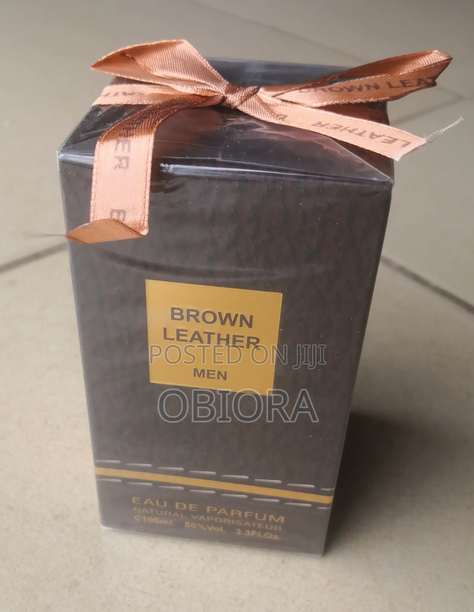 Brown Leather Eau De Parfum 100 Ml