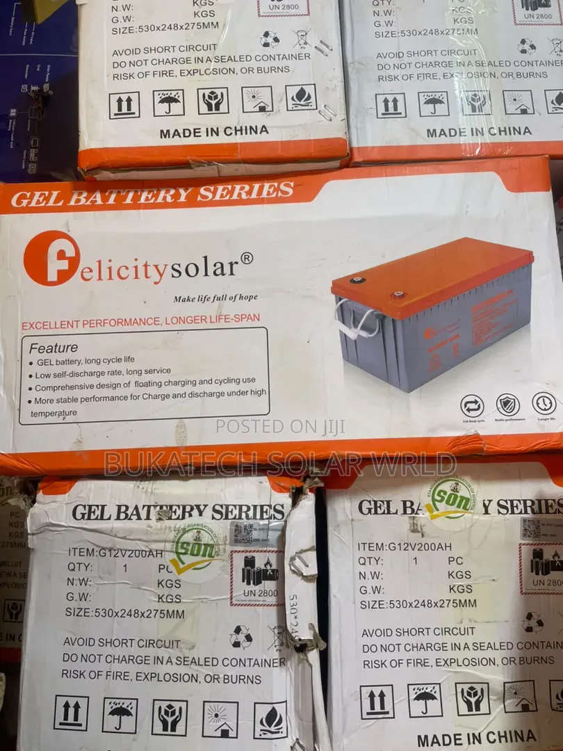 200ah Felicity Gel Battery