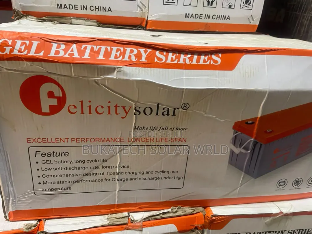 200ah Felicity Gel Battery