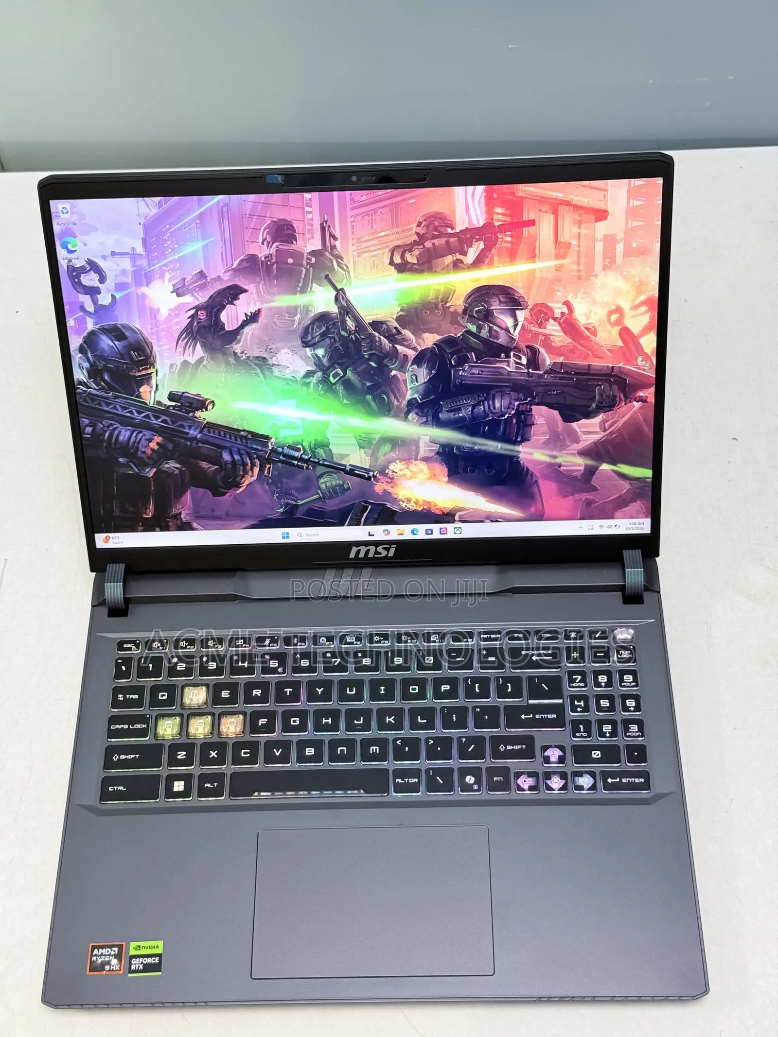 Laptop MSI 16GB AMD Ryzen 9 SSD 1T