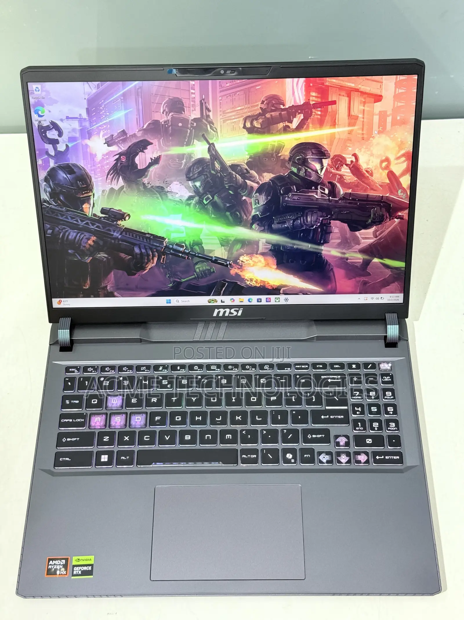 Laptop MSI 16GB AMD Ryzen 9 SSD 1T