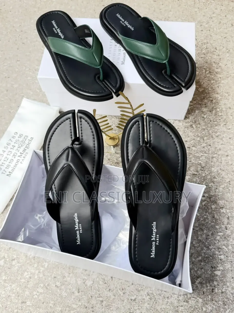 Maison Margiela Luxury Men's Slippers Best Quality Well Branded