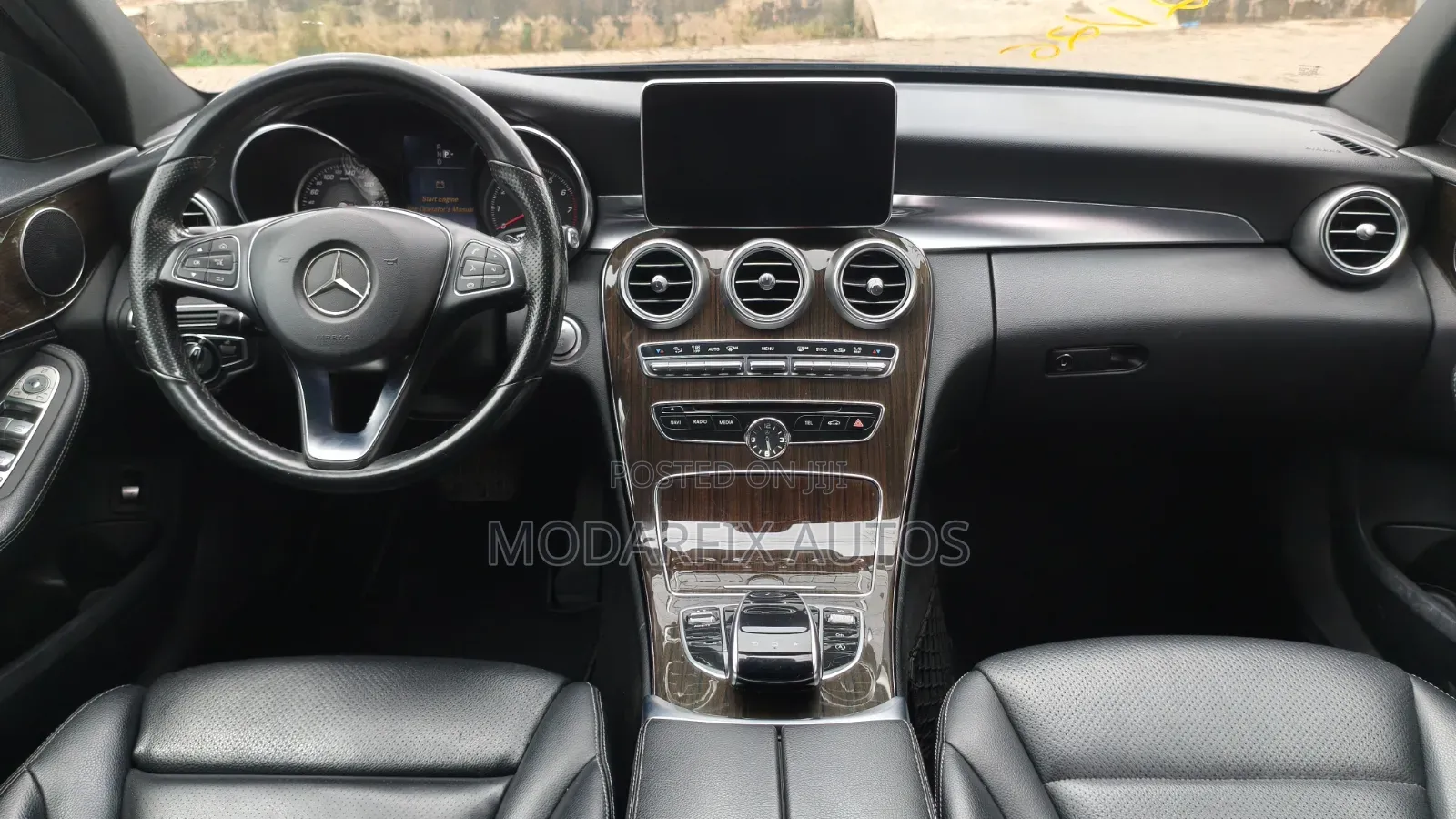 Mercedes-Benz C300 Luxury 4Matic Sedan AWD (3.5L 6cyl 7A) 2014 Black
