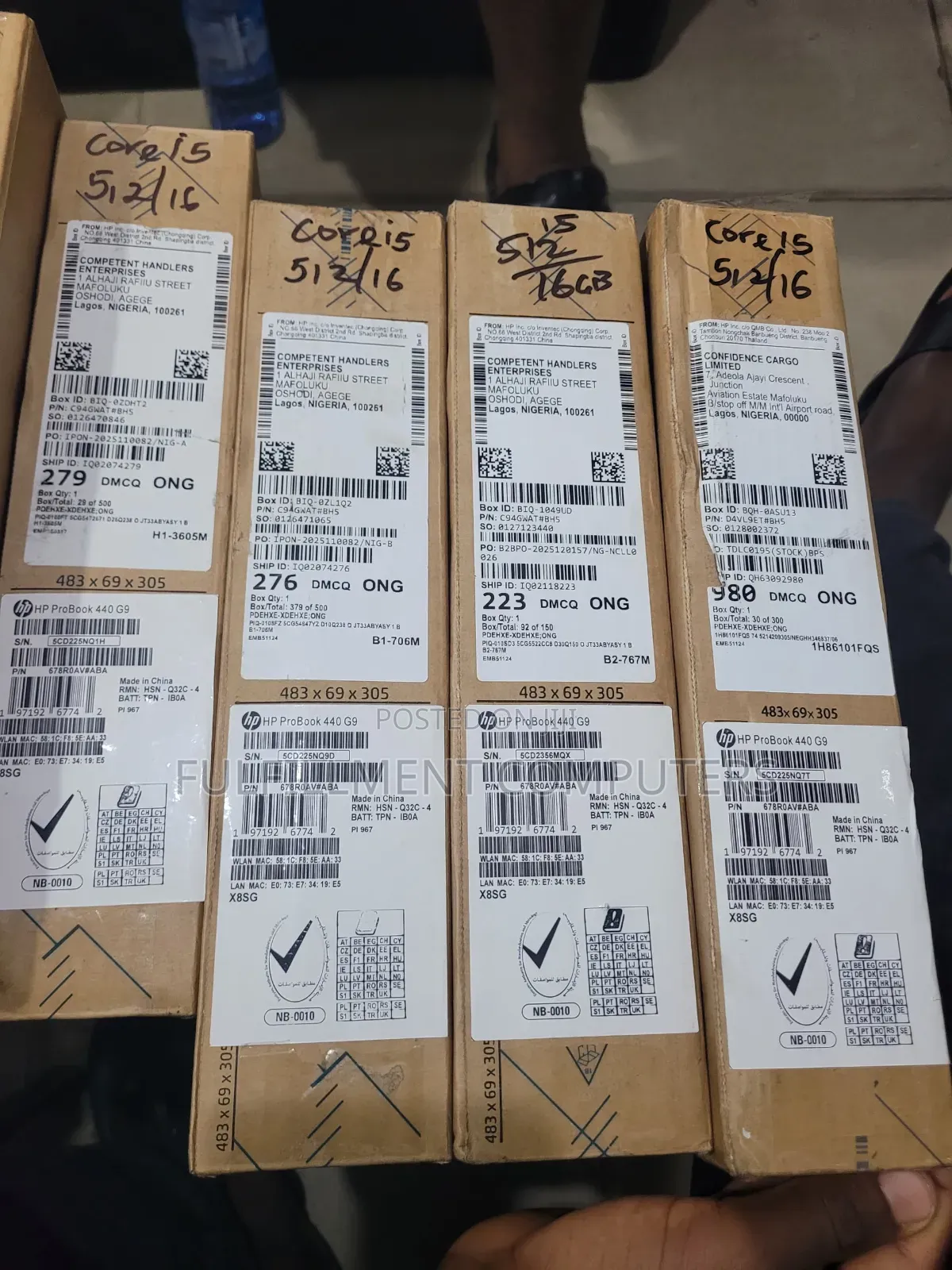 New Laptop HP ProBook 440 G9 16GB Intel Core i5 SSD 512GB