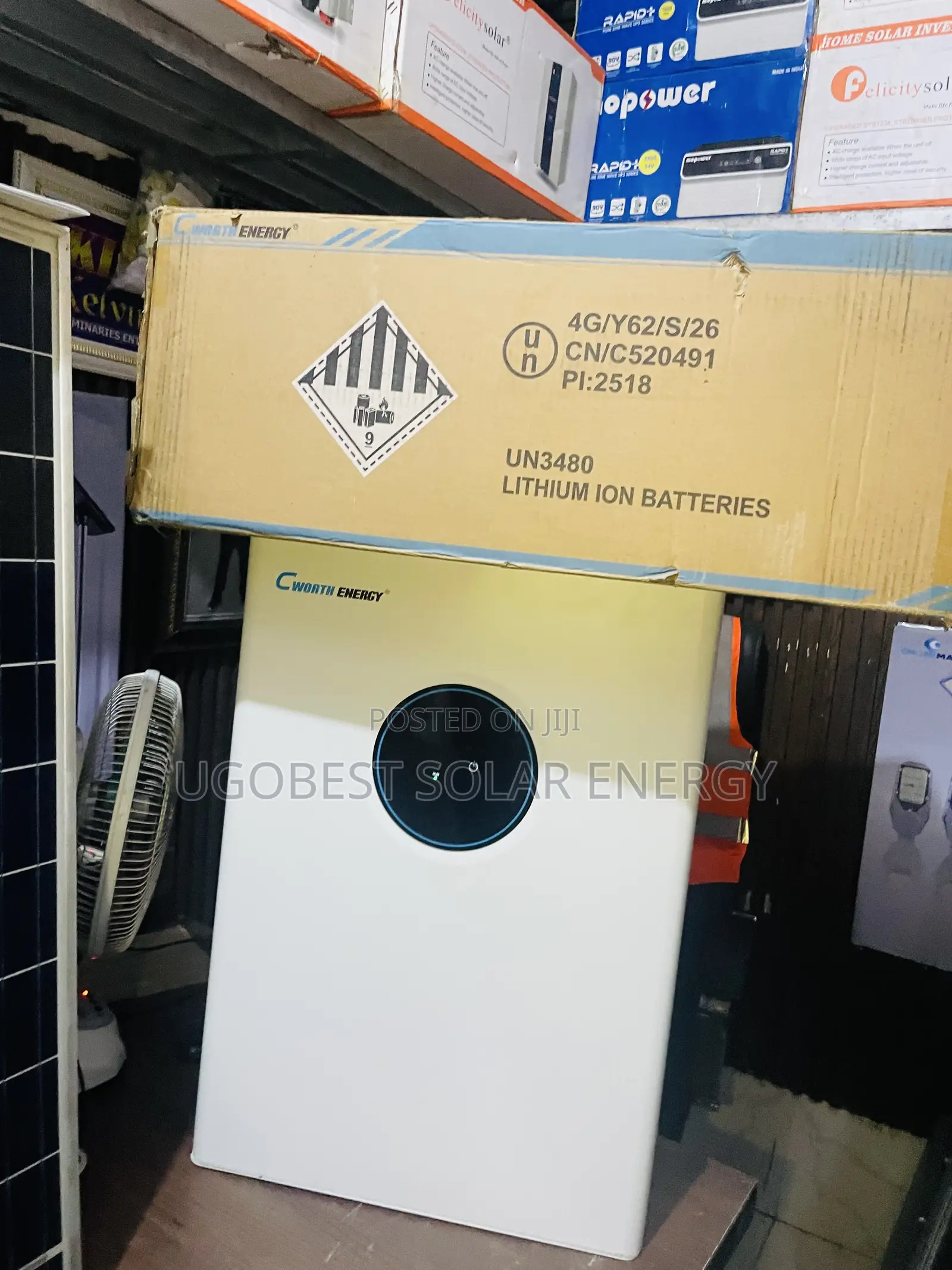 5kwh 24v Cworth Lithium Battery