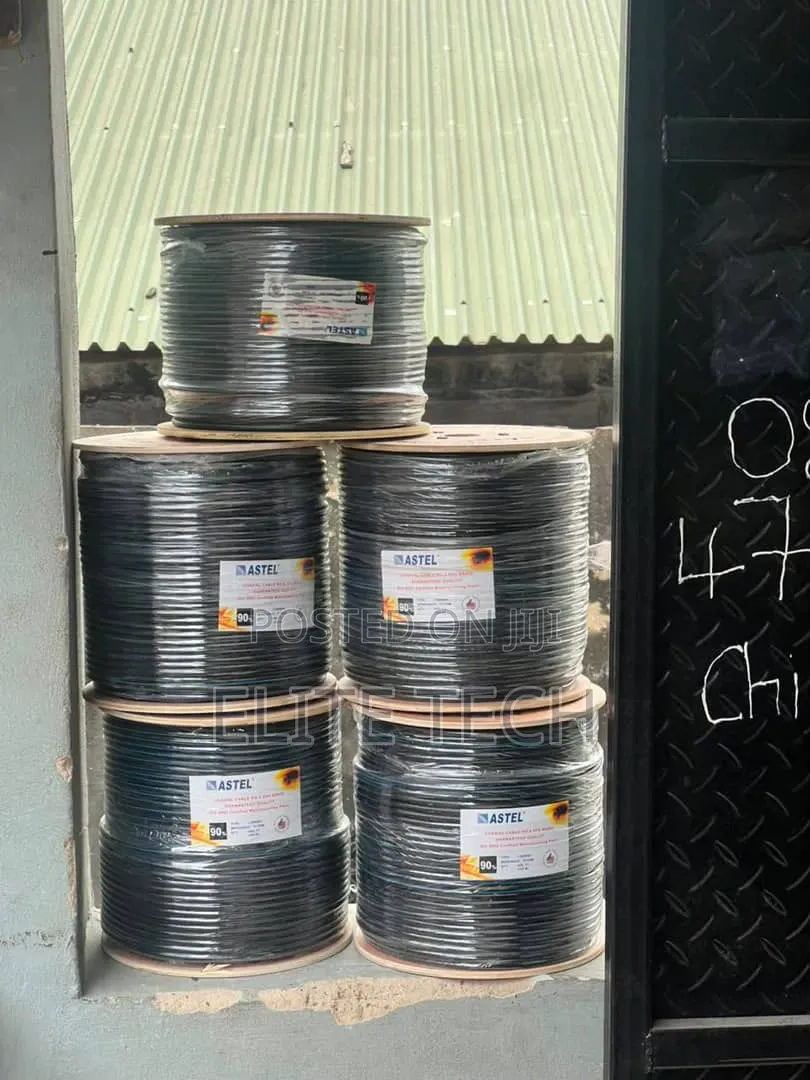 High-Quality TV Coaxial Cable / DSTV Wire (305m / 100m)