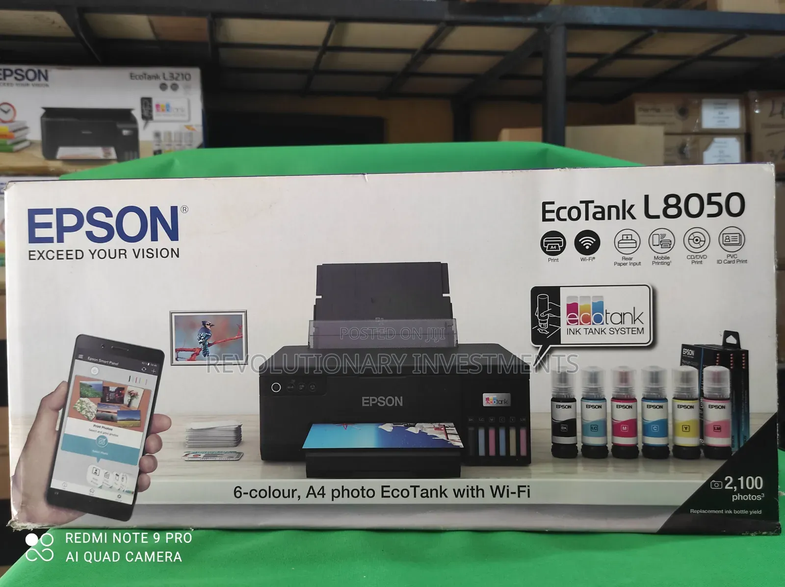 Epson L8050 Photo/PVC/ Cd Printer