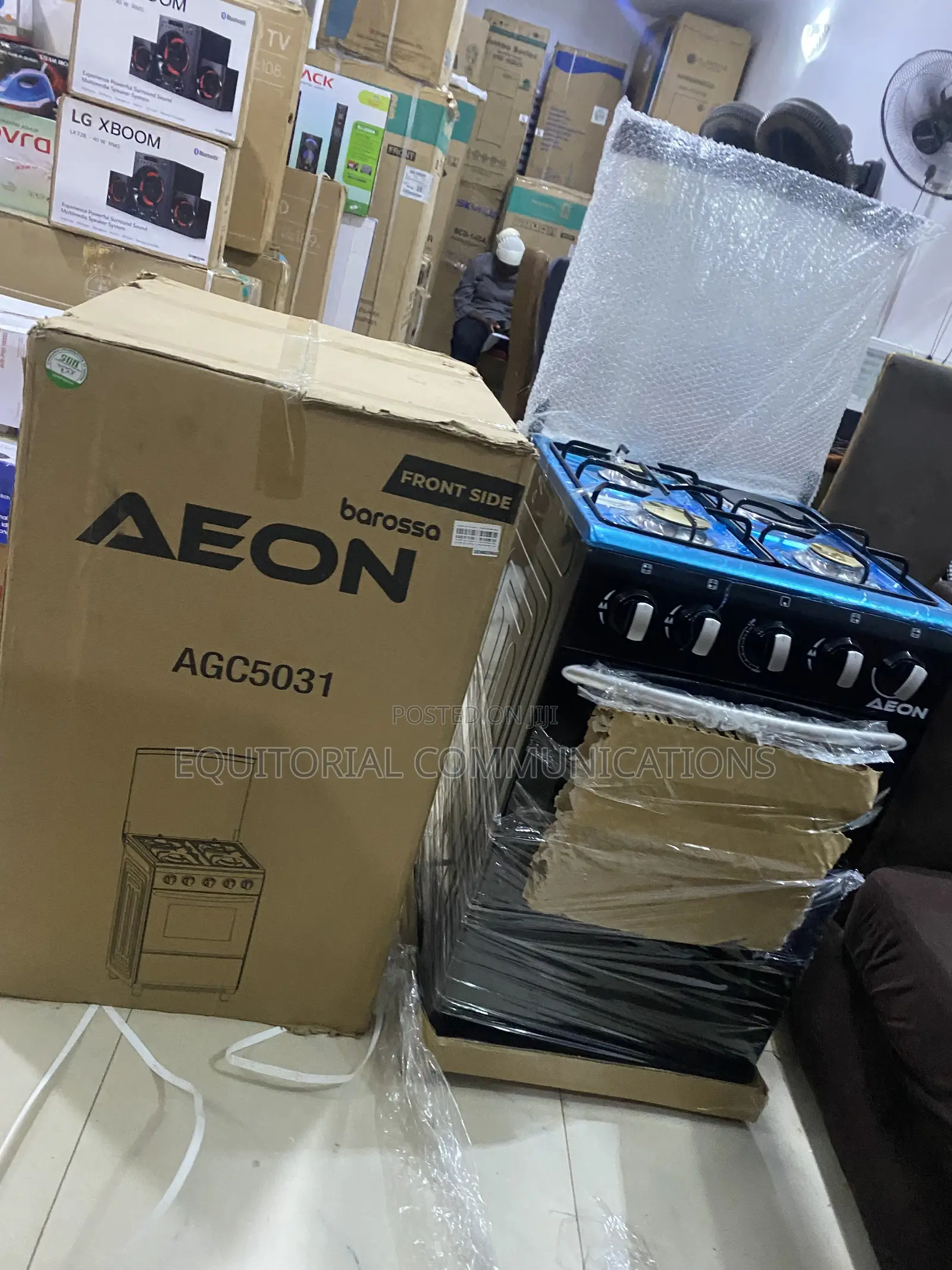 AEON AGC5031 3+1 Gas Burner Cooker and Oven – Home Kitchen Appliance