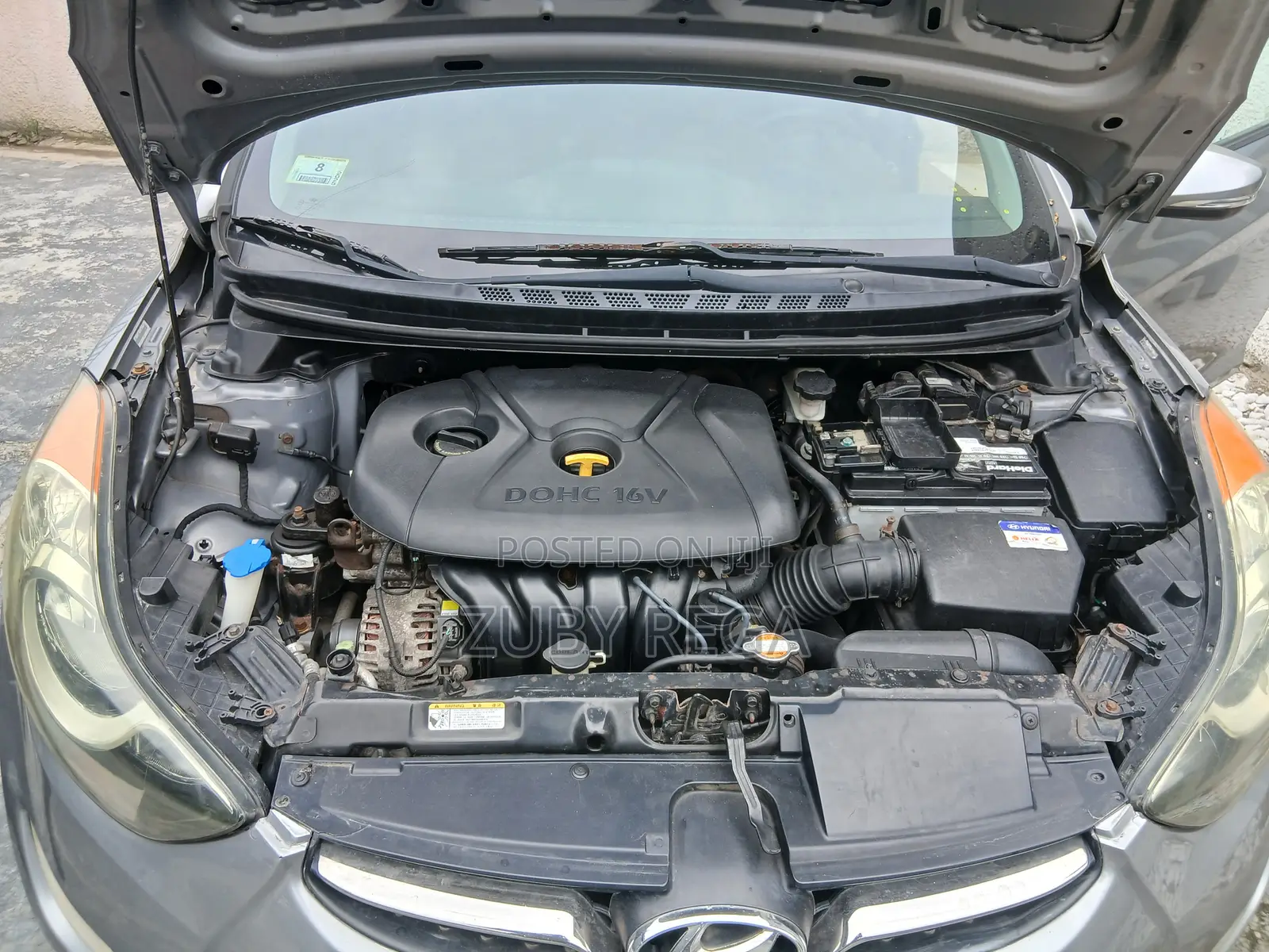 Hyundai Elantra 2012 Gray