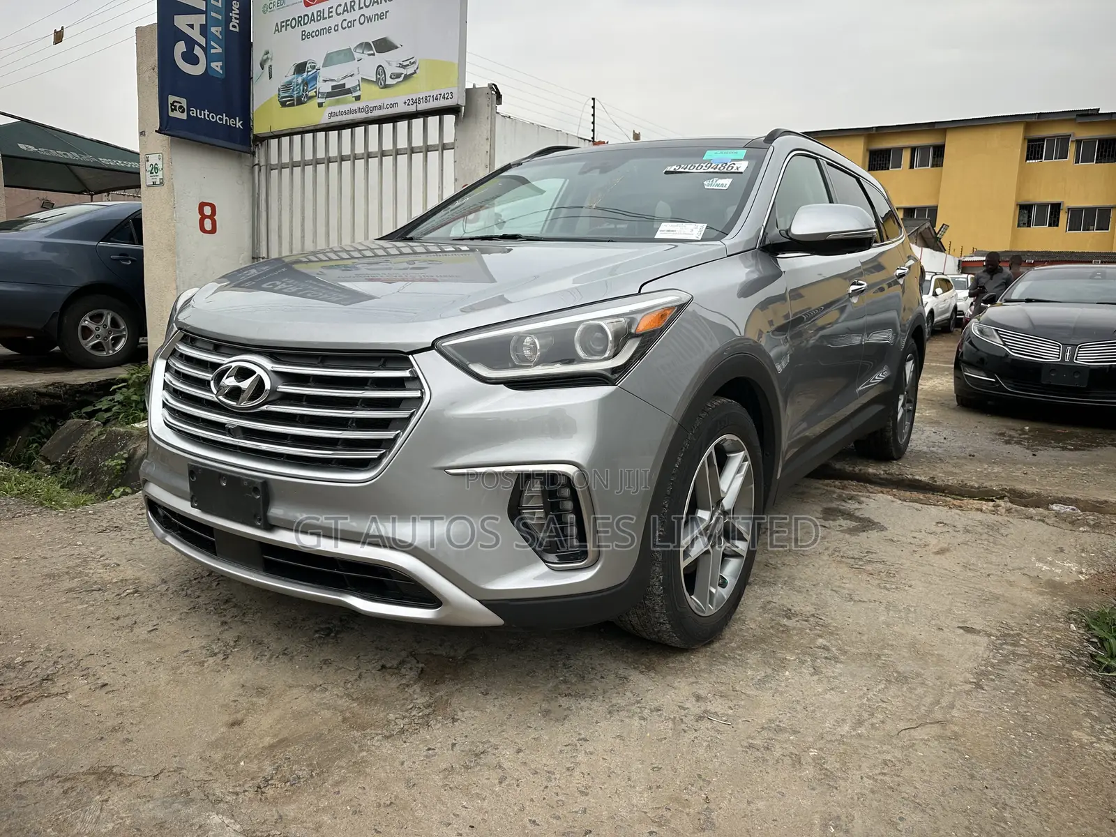 Hyundai Santa Fe Limited Ultimate AWD 2018 Gray