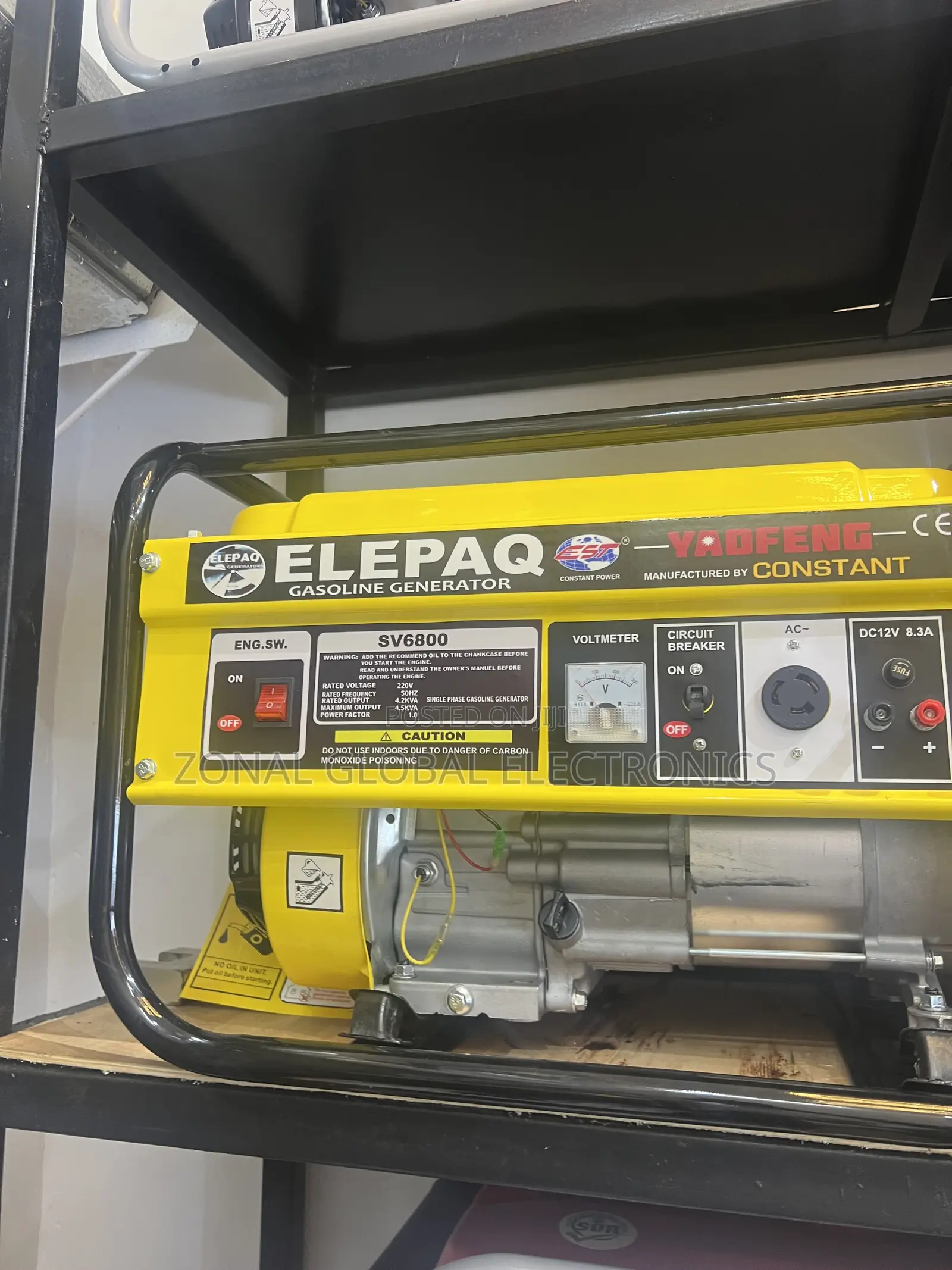 Elepaq Constant 4.5kva Petrol Generator