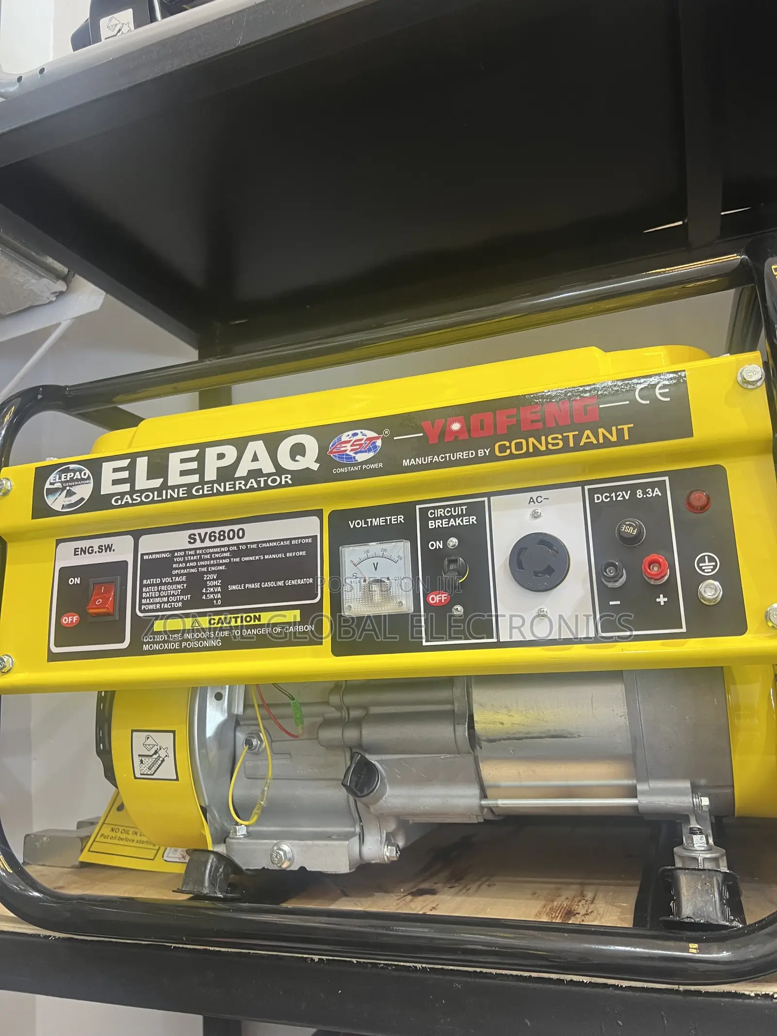 Elepaq Constant 4.5kva Petrol Generator