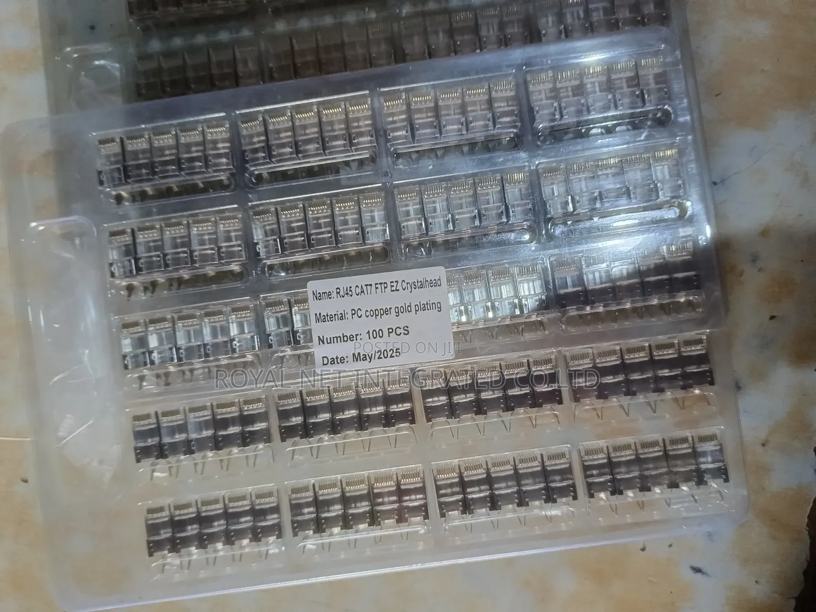 RJ45 Connector Connector Shielded Cat6A/Cat7