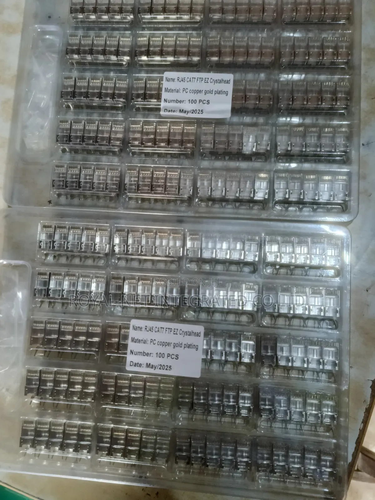RJ45 Connector Connector Shielded Cat6A/Cat7