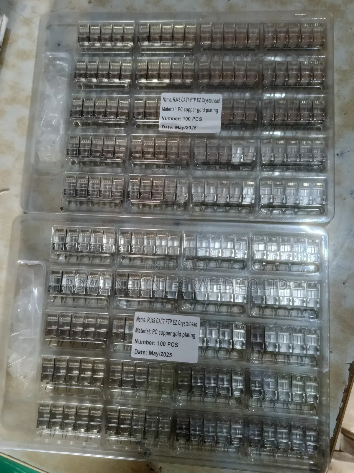 RJ45 Connector Connector Shielded Cat6A/Cat7