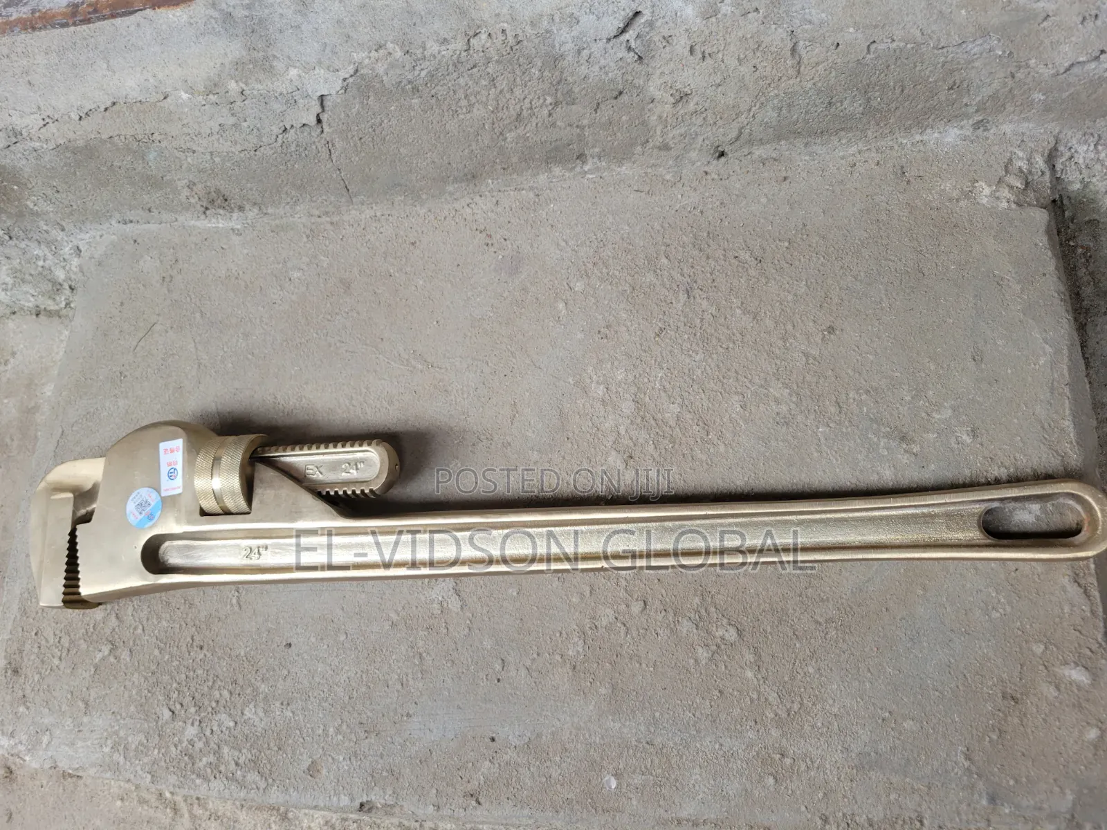 24-Inch Non-Sparking Straight Pipe Wrench