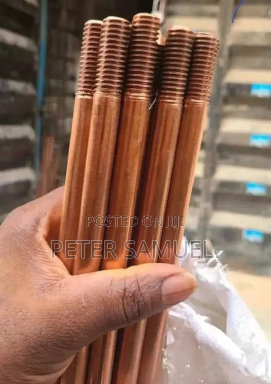6ft Earth Rod Original Copper 100%