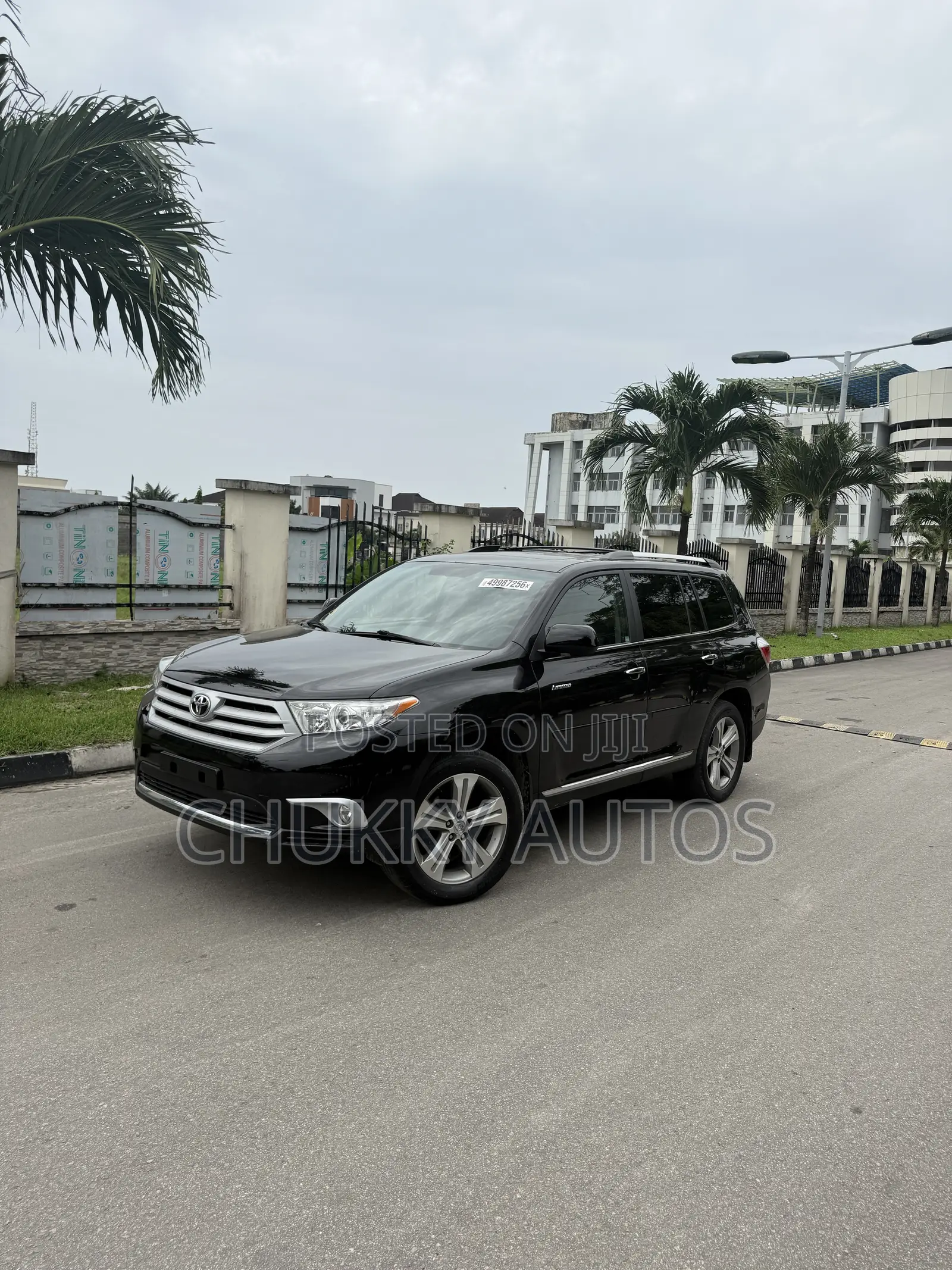 Toyota Highlander Limited 2011 Black