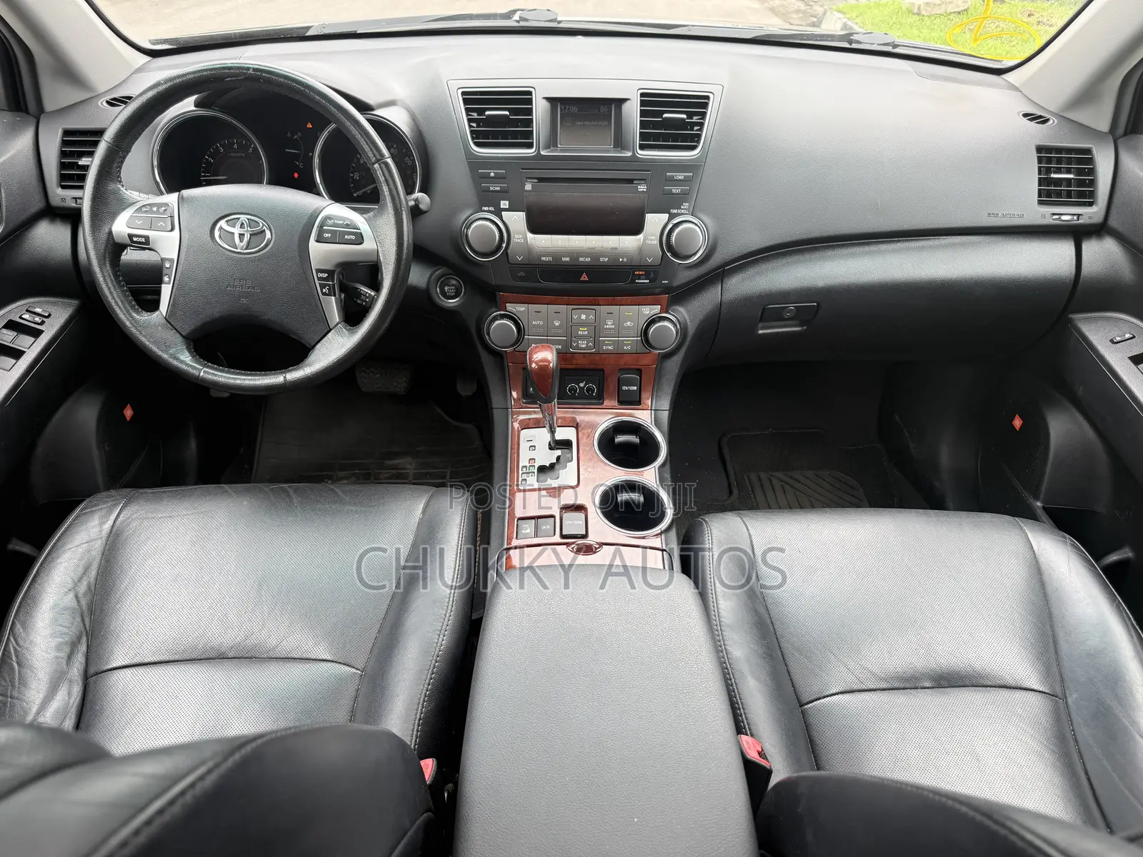 Toyota Highlander Limited 2011 Black