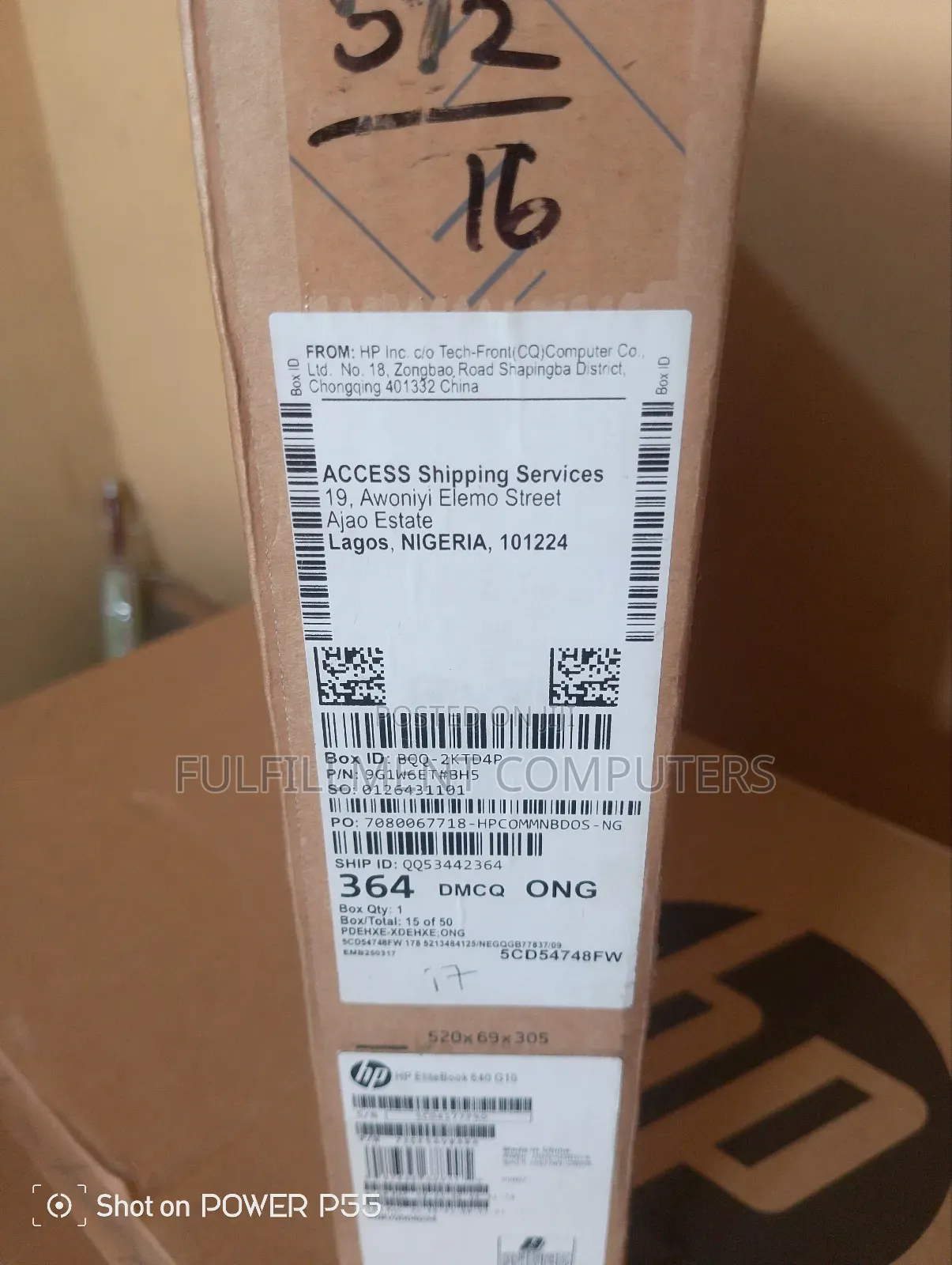 New Laptop HP EliteBook 640 G10 16GB Intel Core i7 SSD 512GB