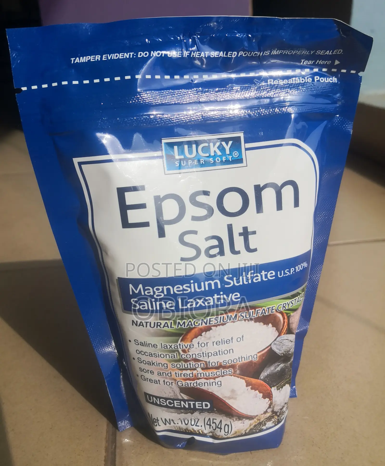 Lucky Super Soft Epsom Salts 454 G