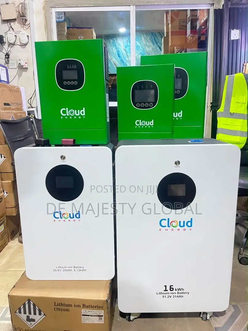 Cloud Energy 16kwh 314Ah Lithium Battery With 7yr Warranty
