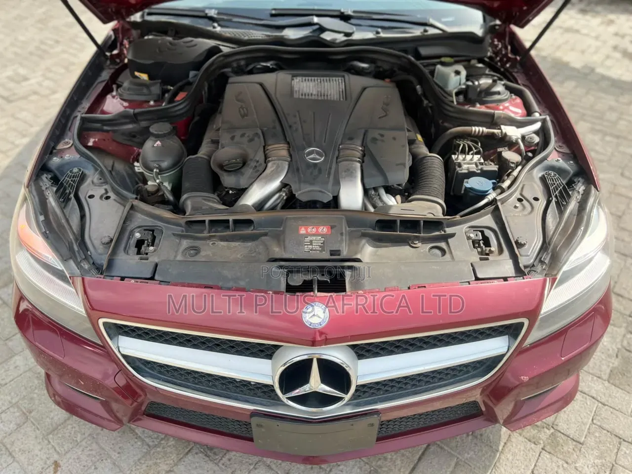 Mercedes-Benz CLS 550 Coupe 2013 Red