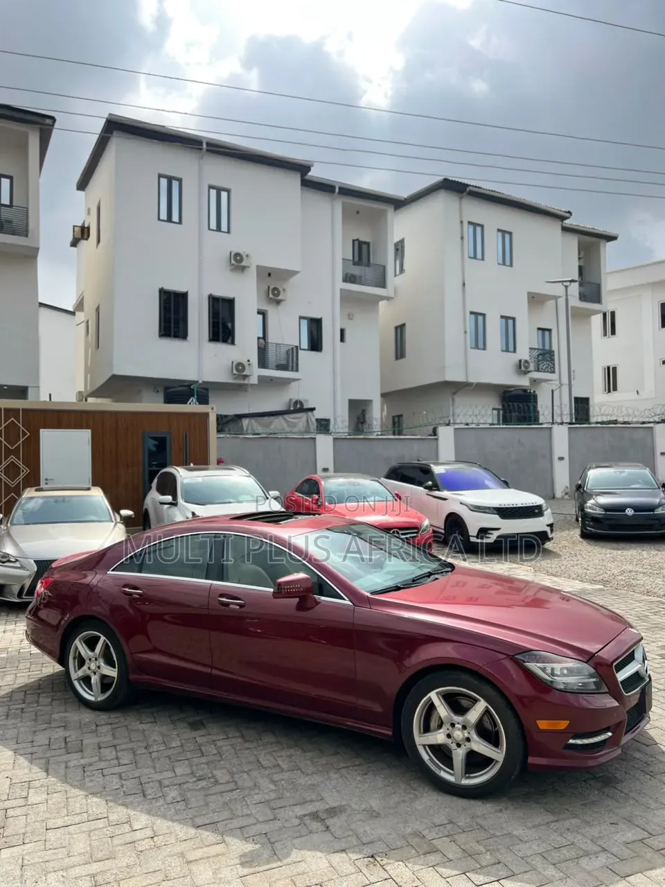 Mercedes-Benz CLS 550 Coupe 2013 Red
